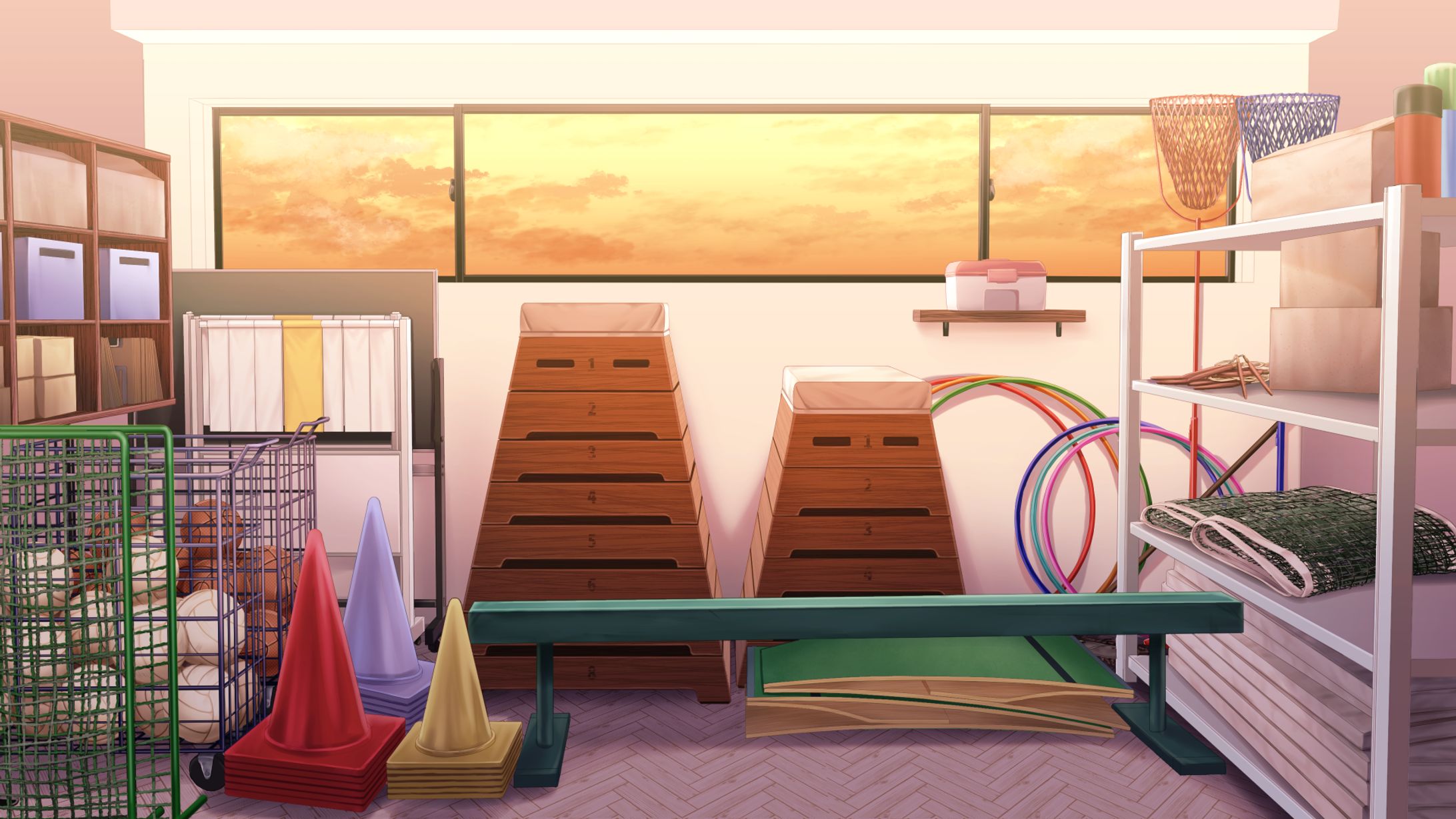 【依頼】Vtuber放課後のこり様背景イラスト-1