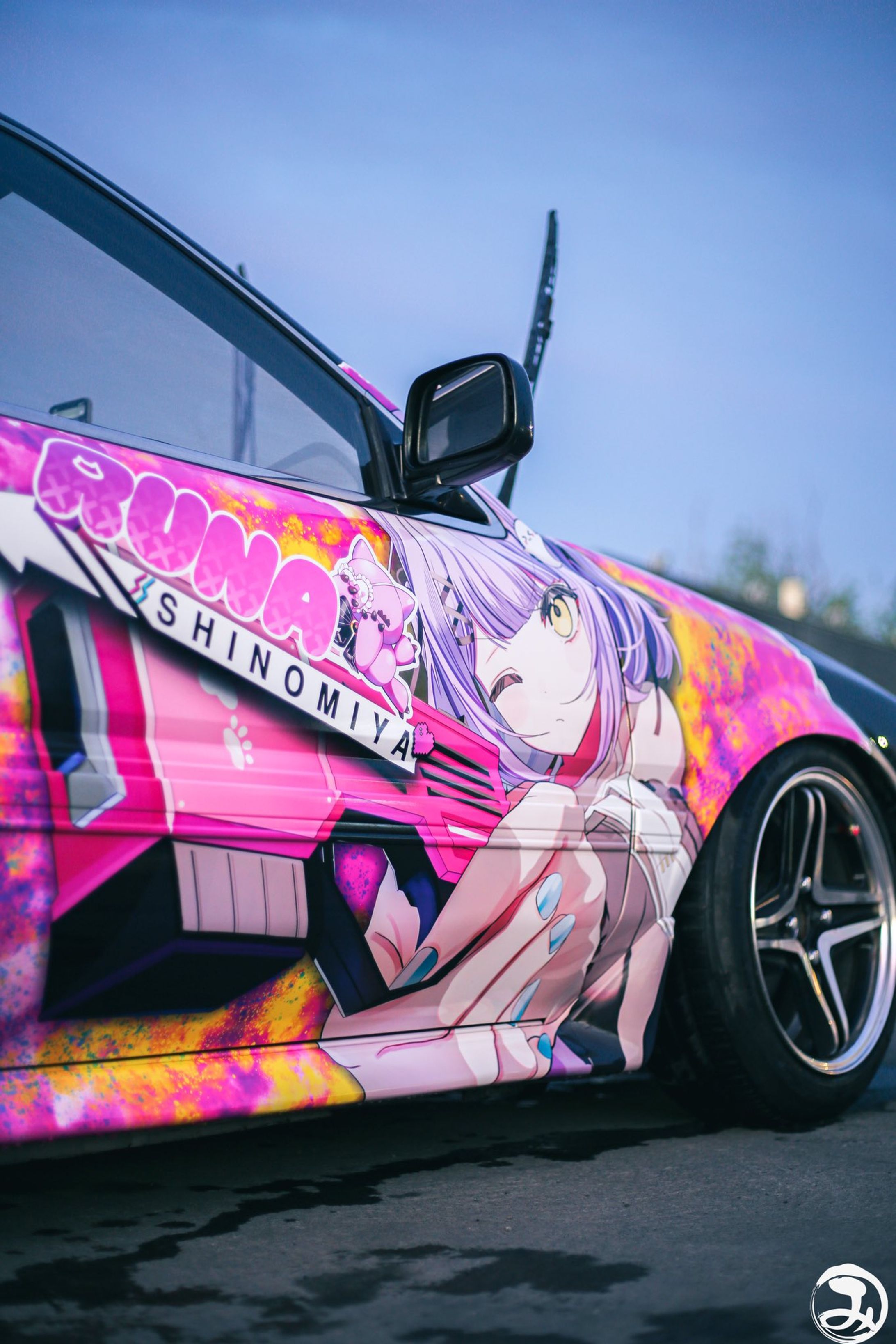 【お仕事】みづき様　痛車イラスト制作-1