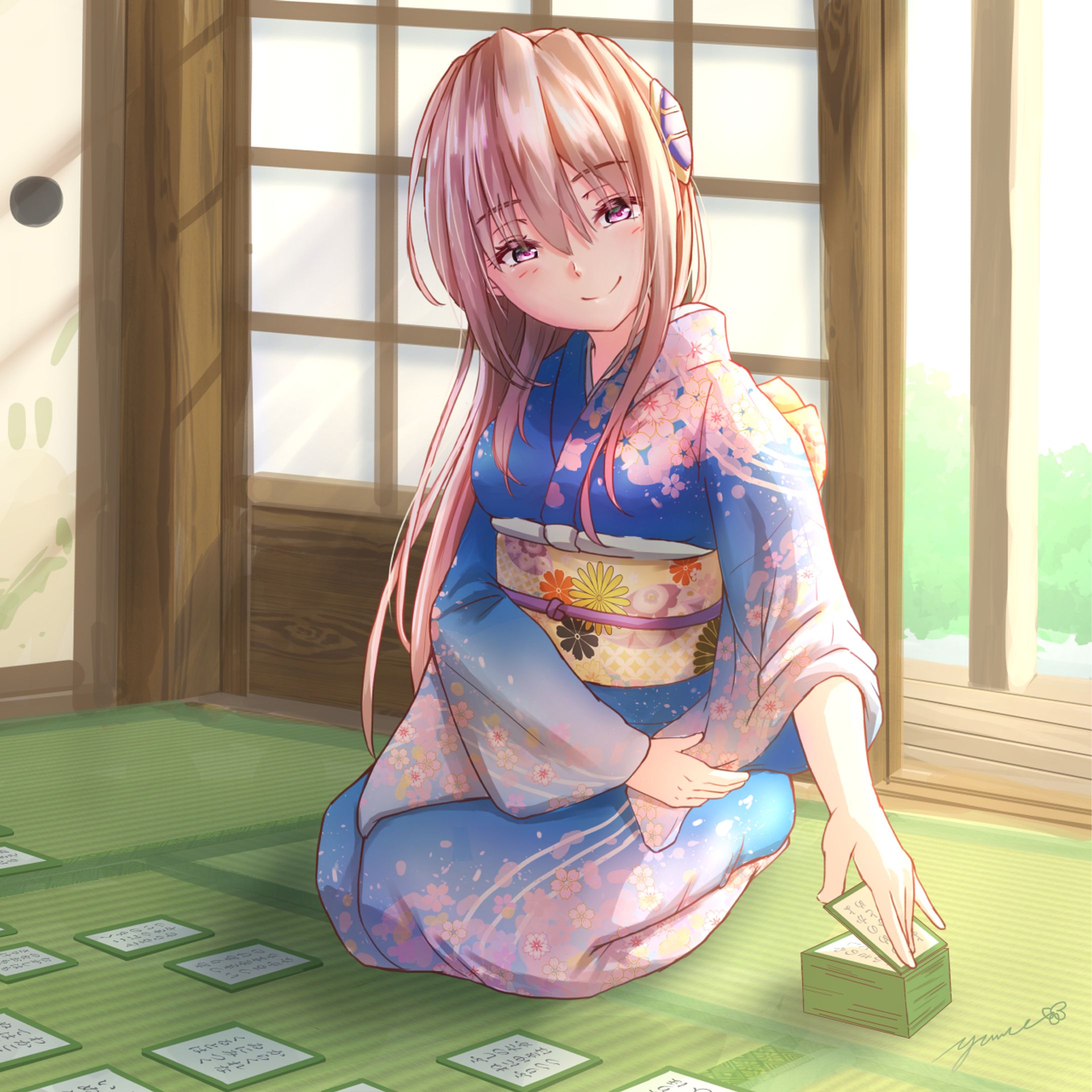 和服ユイナ先輩【ヘブバンFA】-1