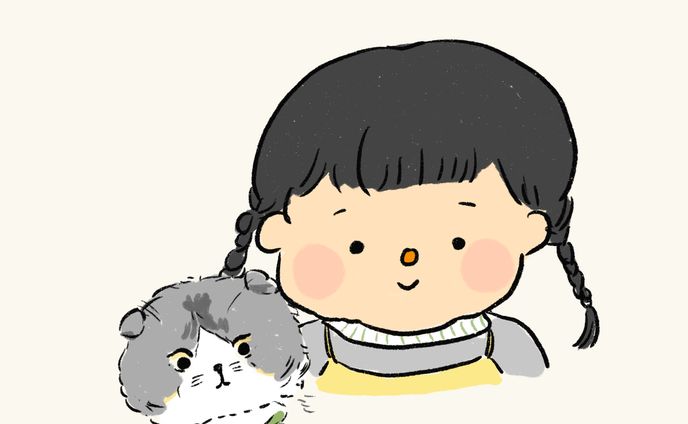 ゆる〜い🌷似顔絵