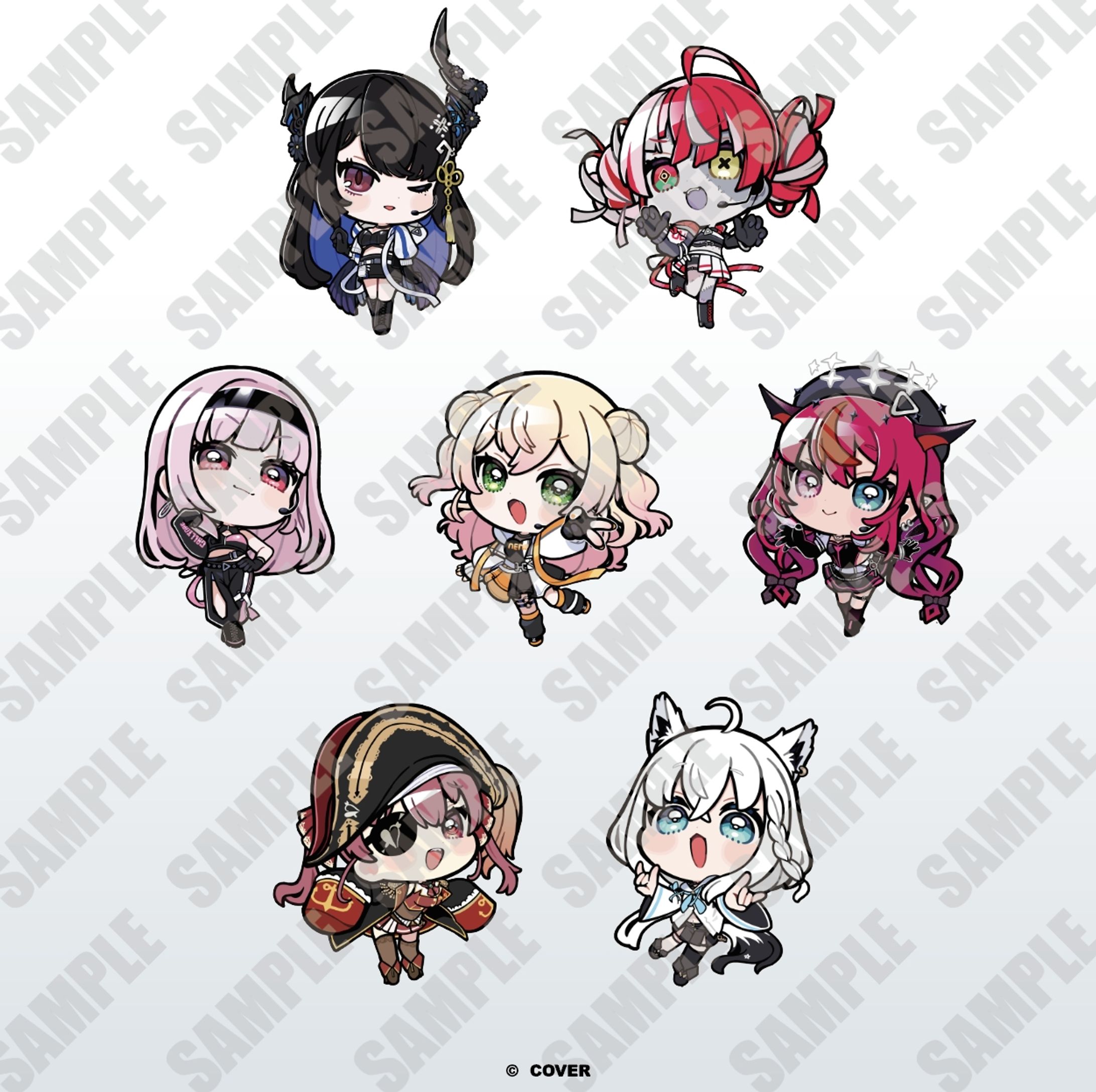 hololive STAGE World Tour '25 -Synchronize!- @ Taipei  グッズ用イラスト-1