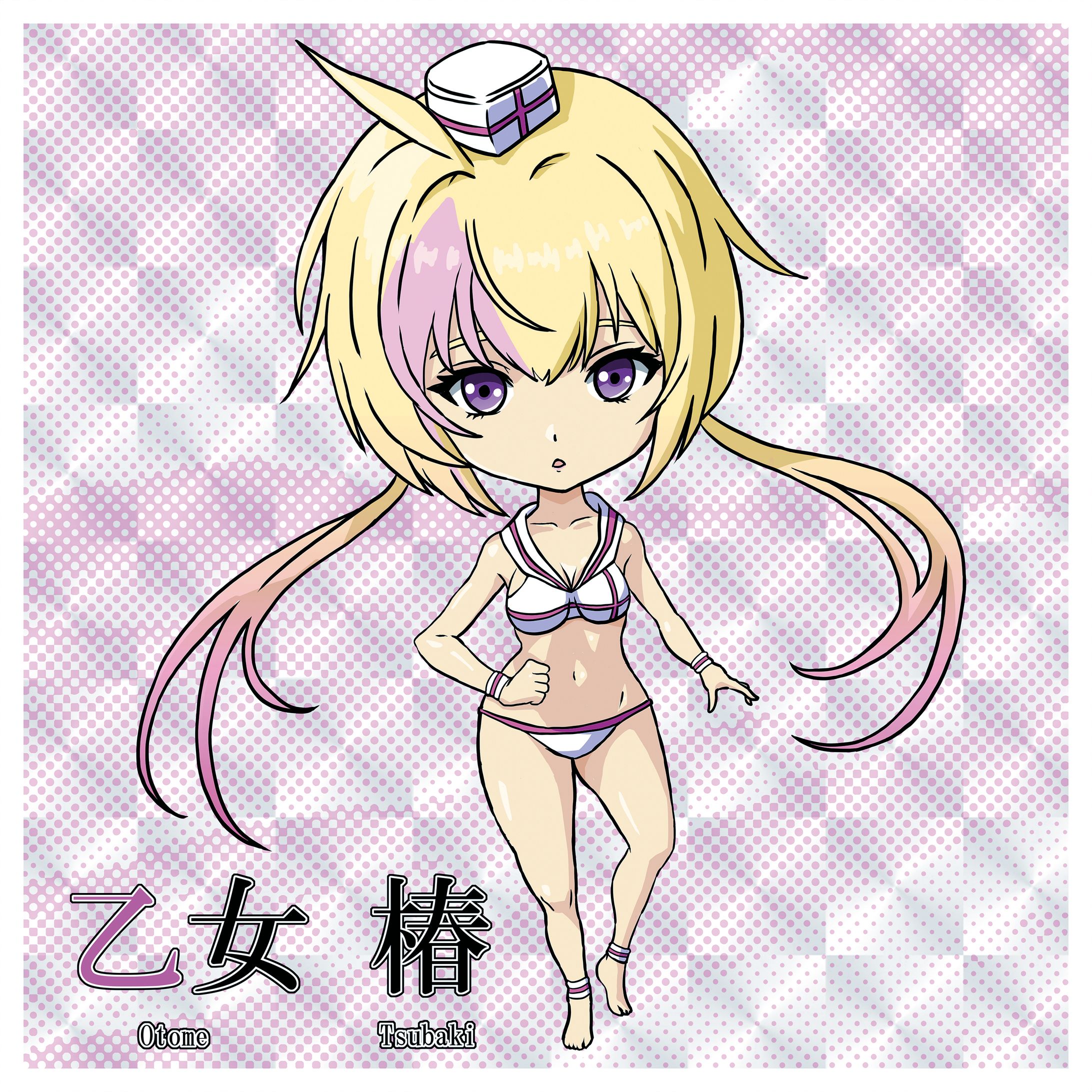 悶絶シールコレクション 東京ラヴドール sticker【type:DS】6種セット（デフォルメ水着ver.)-1
