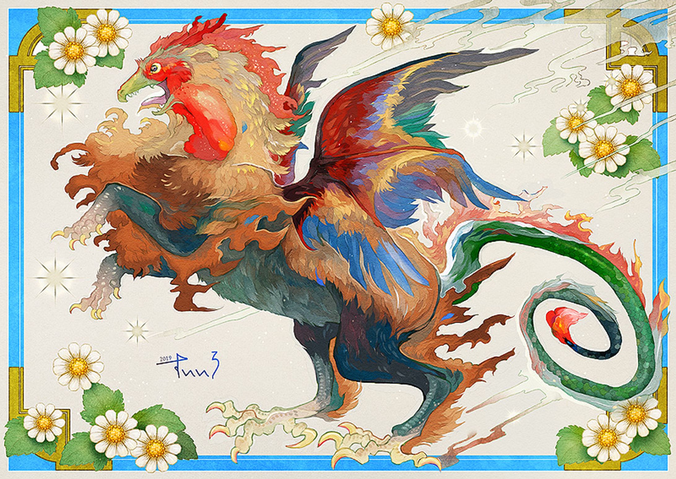 "cock-a-doodle-dragon"-1