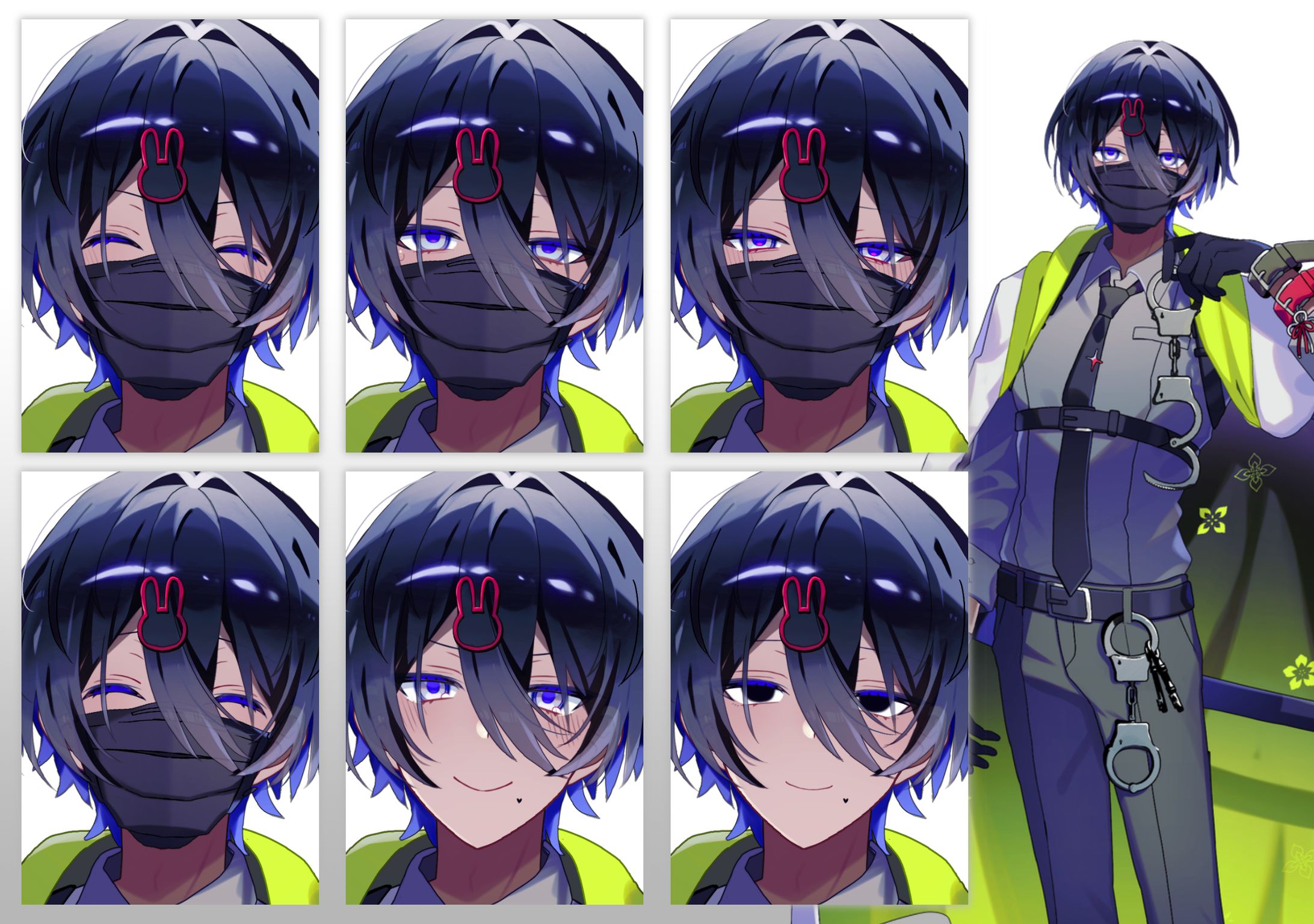 【趣味絵】TRPG立ち絵-1