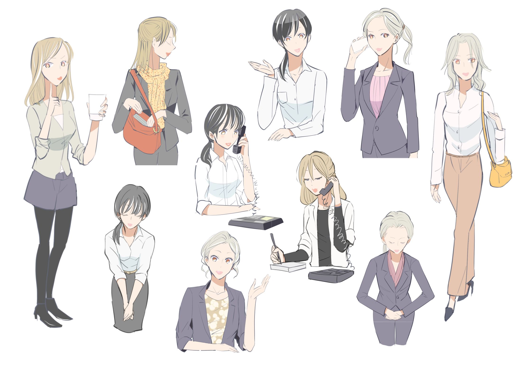 女性向けPR商品のイラスト-1
