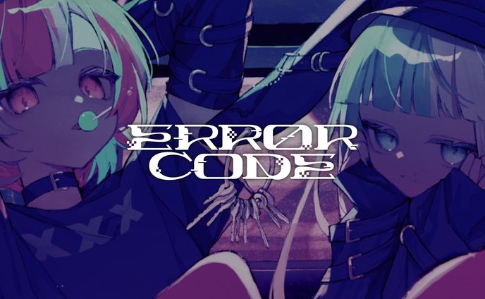 フユウ様 ERRORCODE ロゴ・ジャケットデザイン