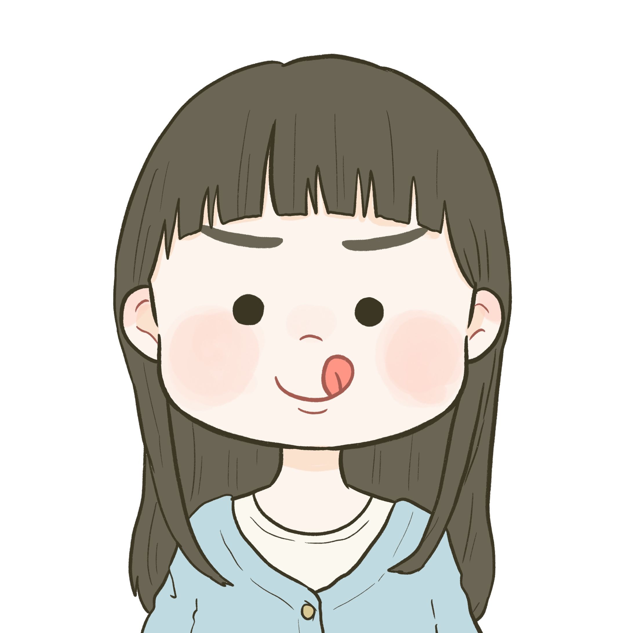 可愛い女性アイコン-1