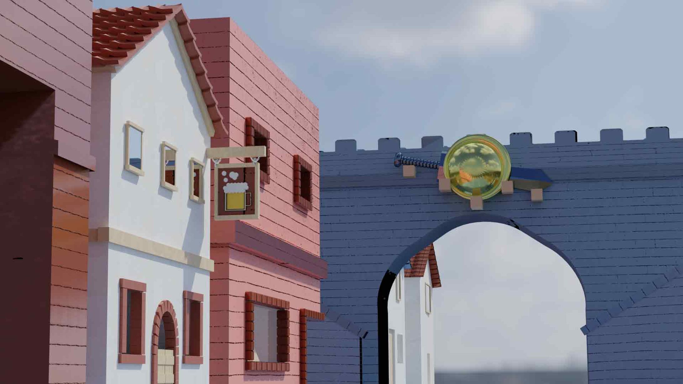 ファンタジー街路-1