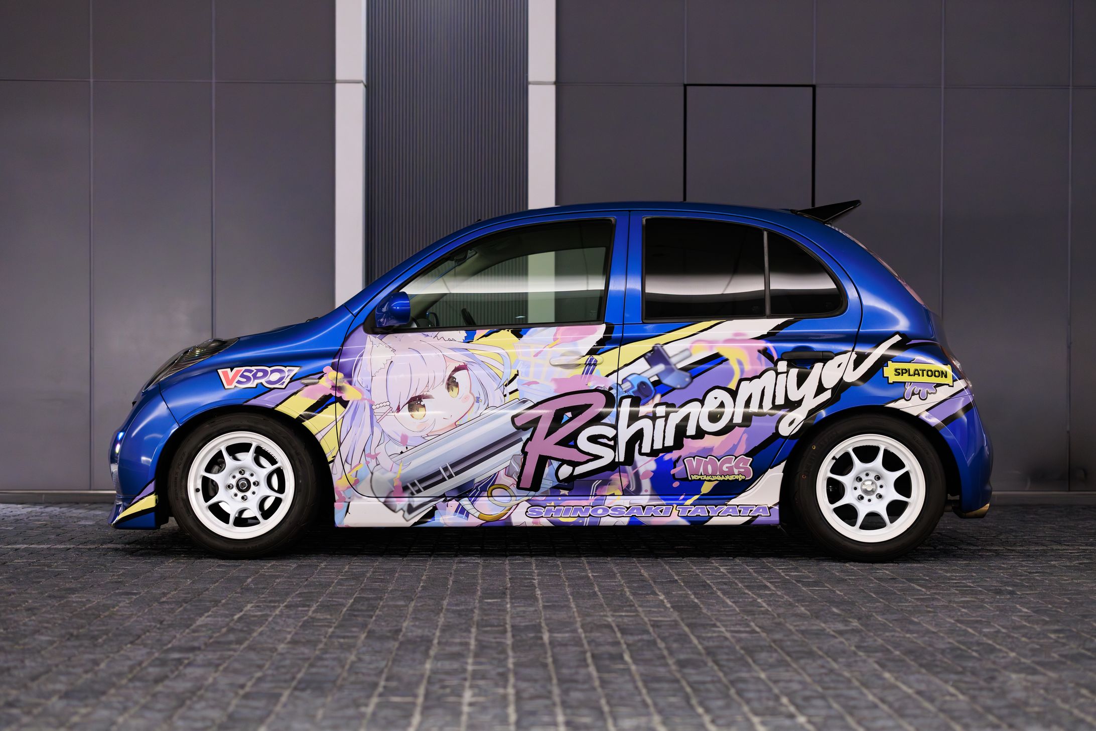 兎咲ミミ×紫宮るな｜痛車デザイン-1