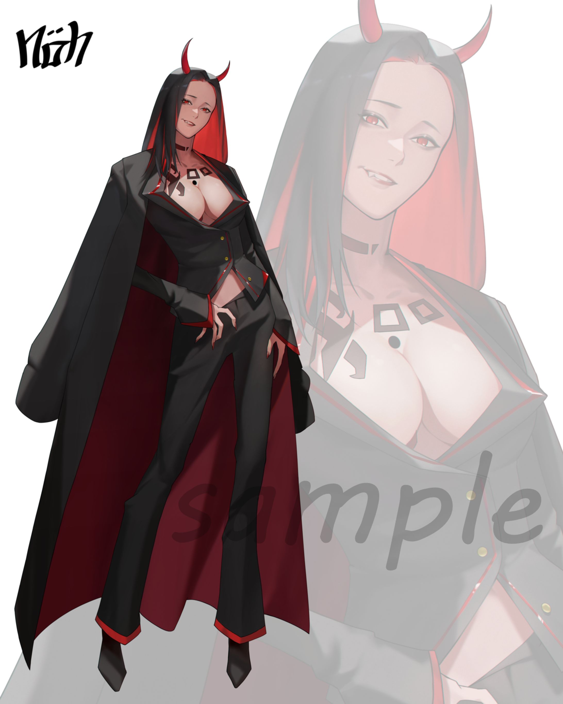 【お仕事】キービジュアル￤ 黒塚ママ-1