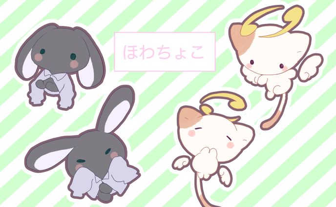 🌷マスコットキャラクターイラスト🌷白夜よる様/遥星ちょこ様