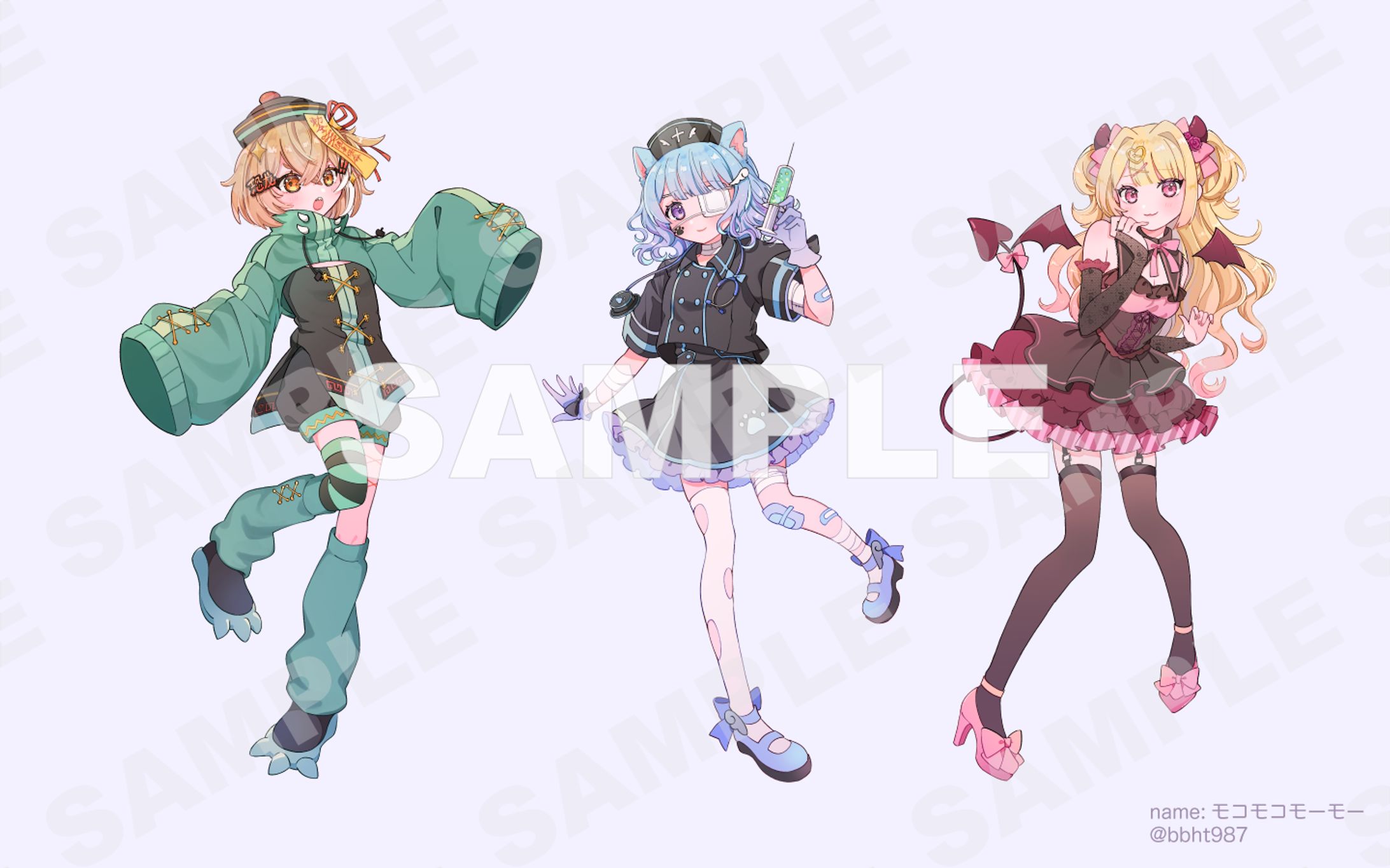 歌ってみた動画用立ち絵-1