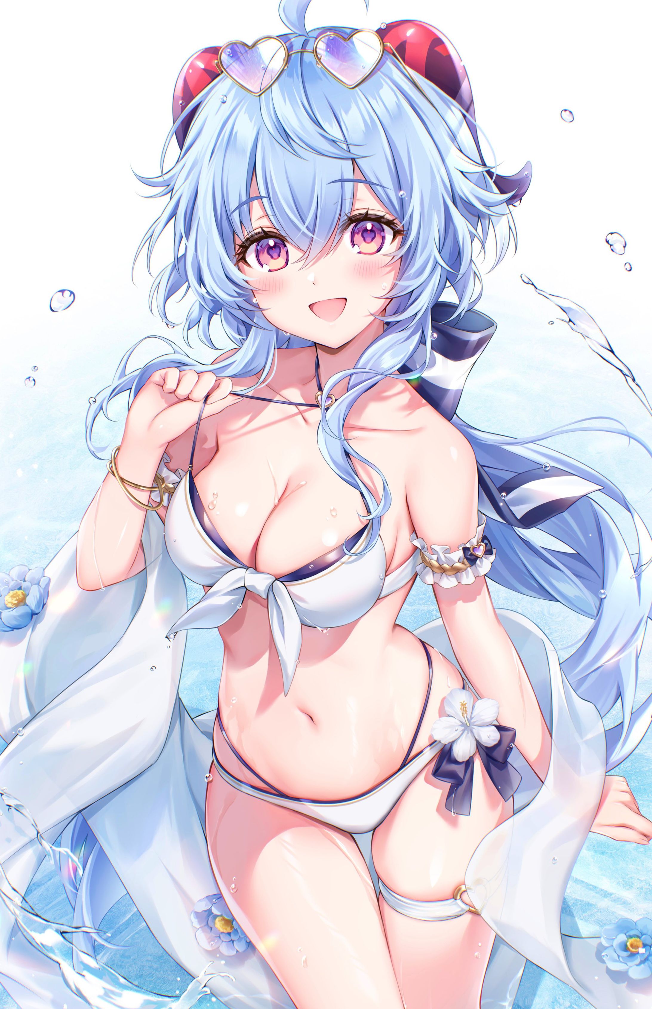 【二次創作】水着甘雨-1