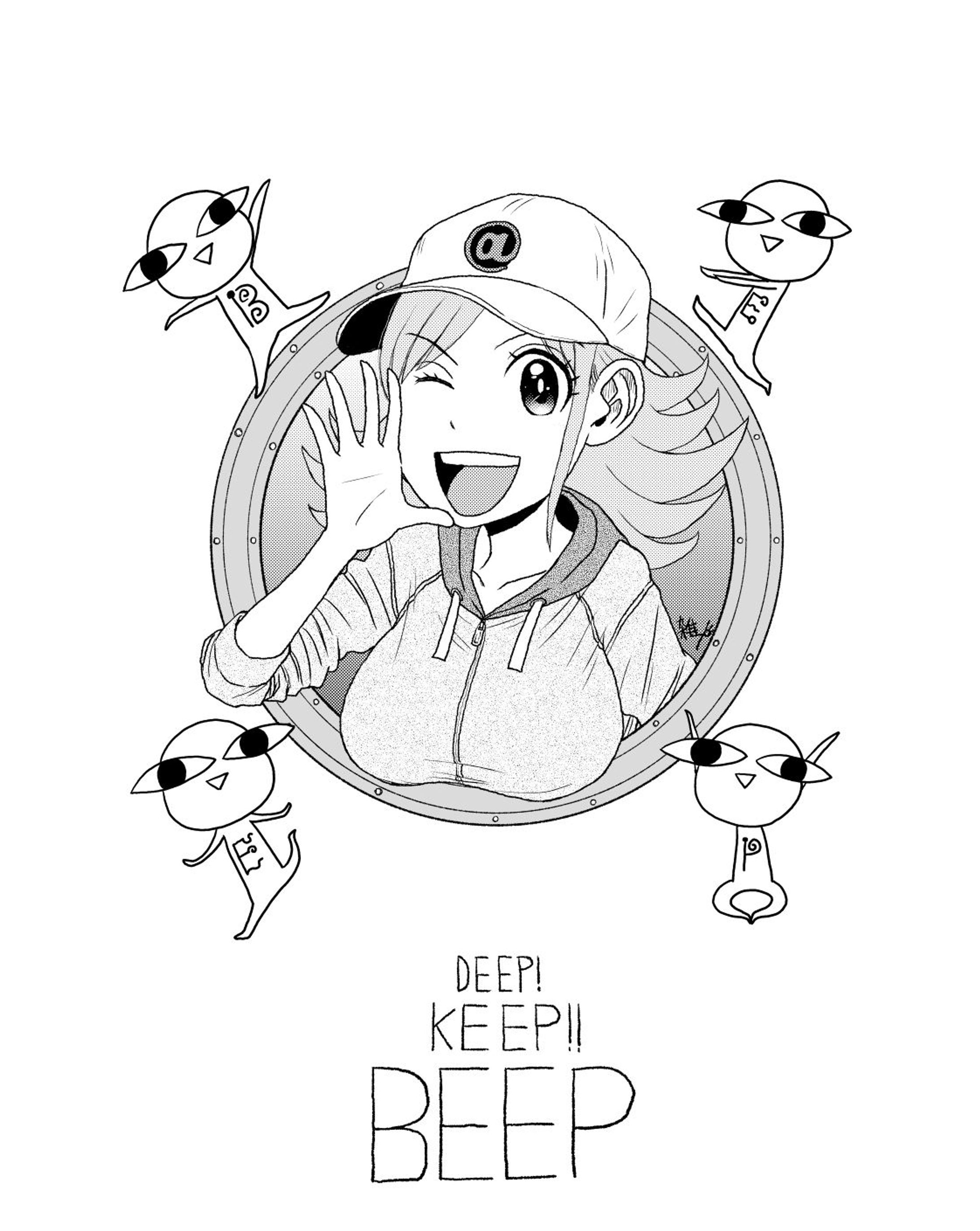 BEEP秋葉原　オリジナル紙袋デザイン-1
