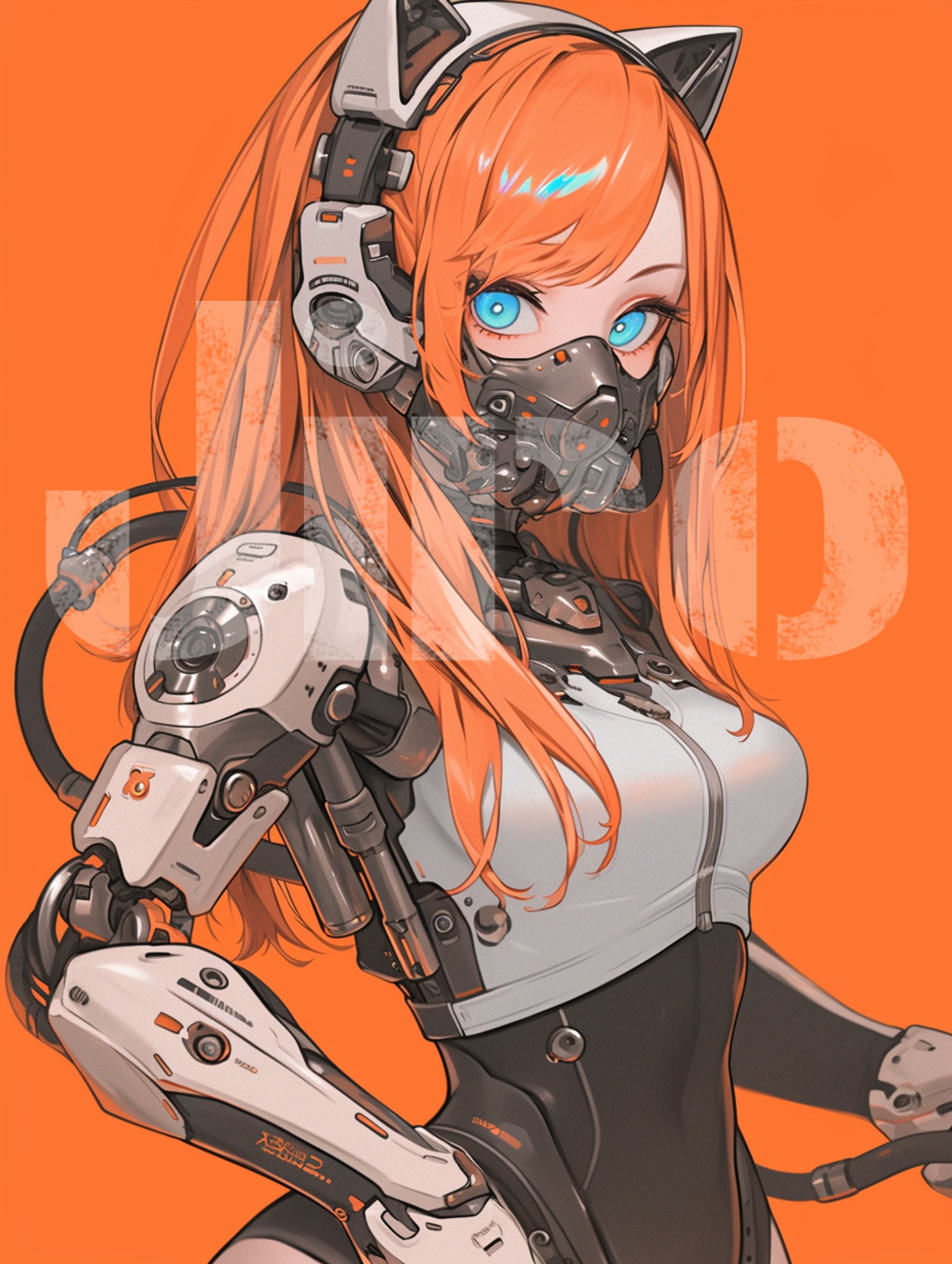 Cat Shaped Robot Girl-1
