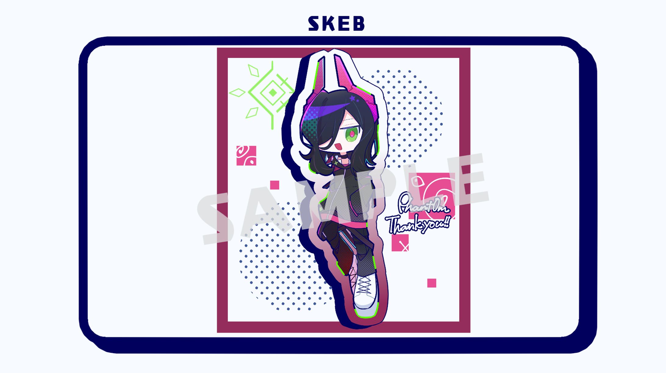 【Skeb】Vtuber Phant0m様-1