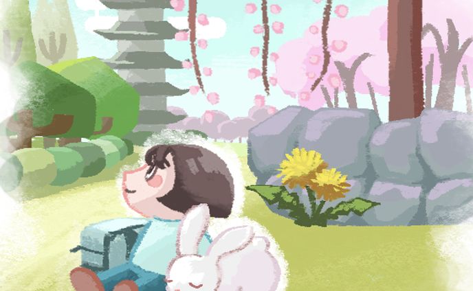 イラスト、デザイン、主線なし
