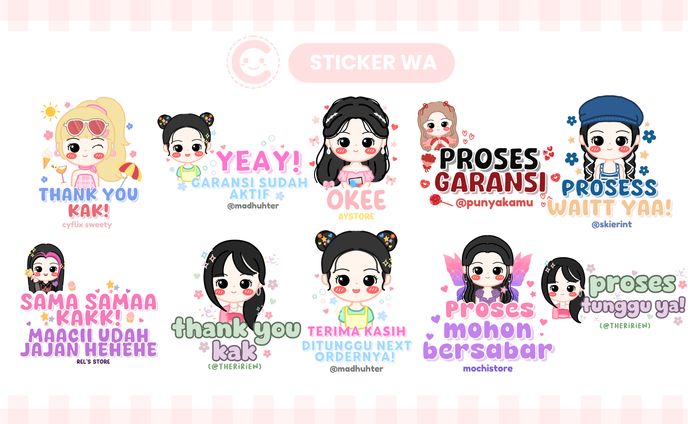 (Ver.1) Sticker Whatsapp