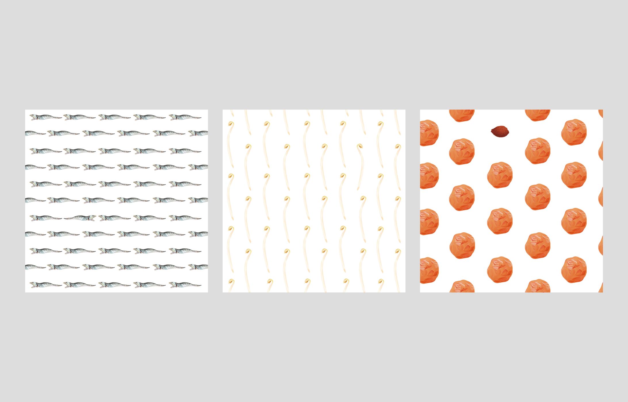 テキストパターンテーマの3セット-1