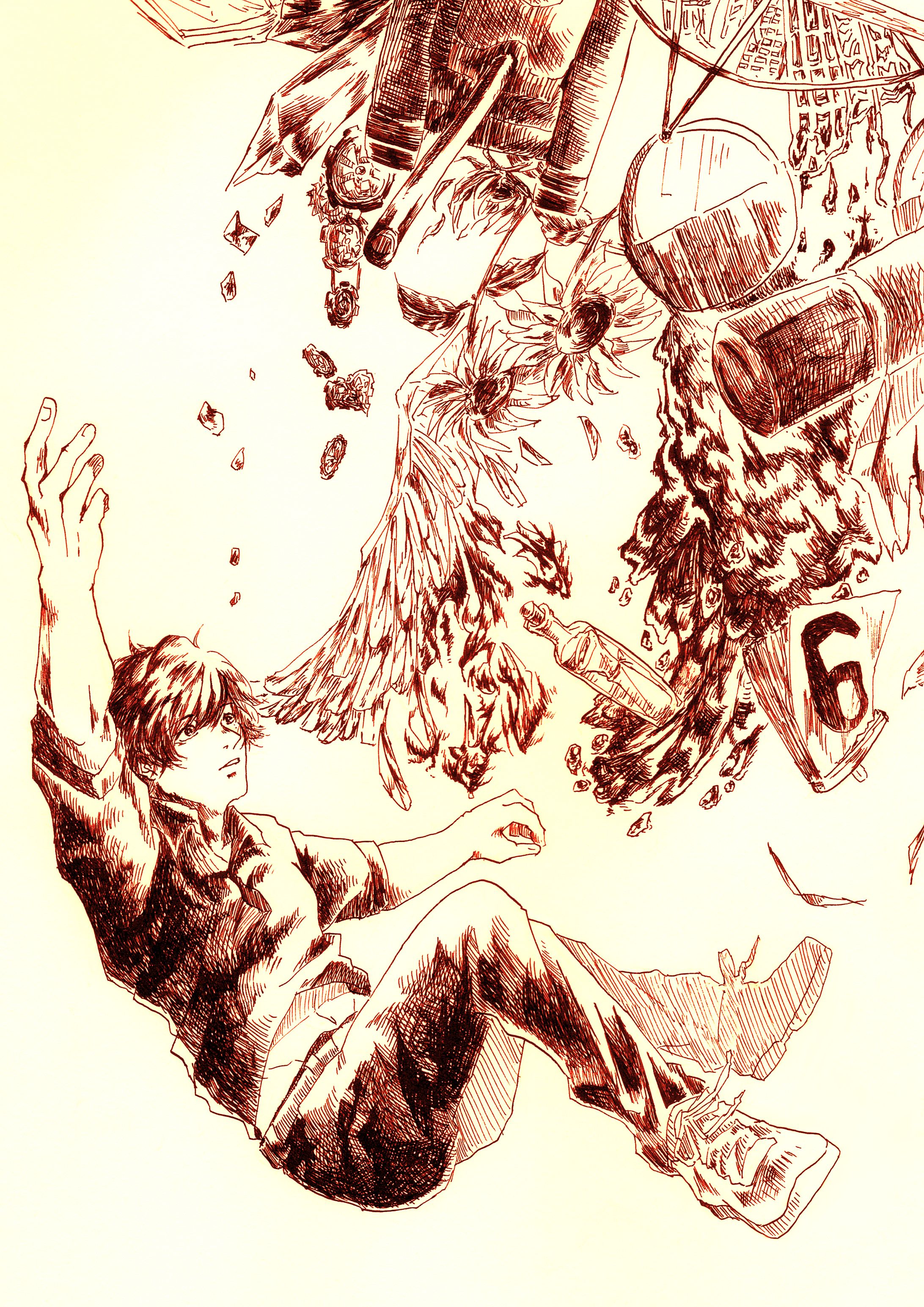 ペン画-1