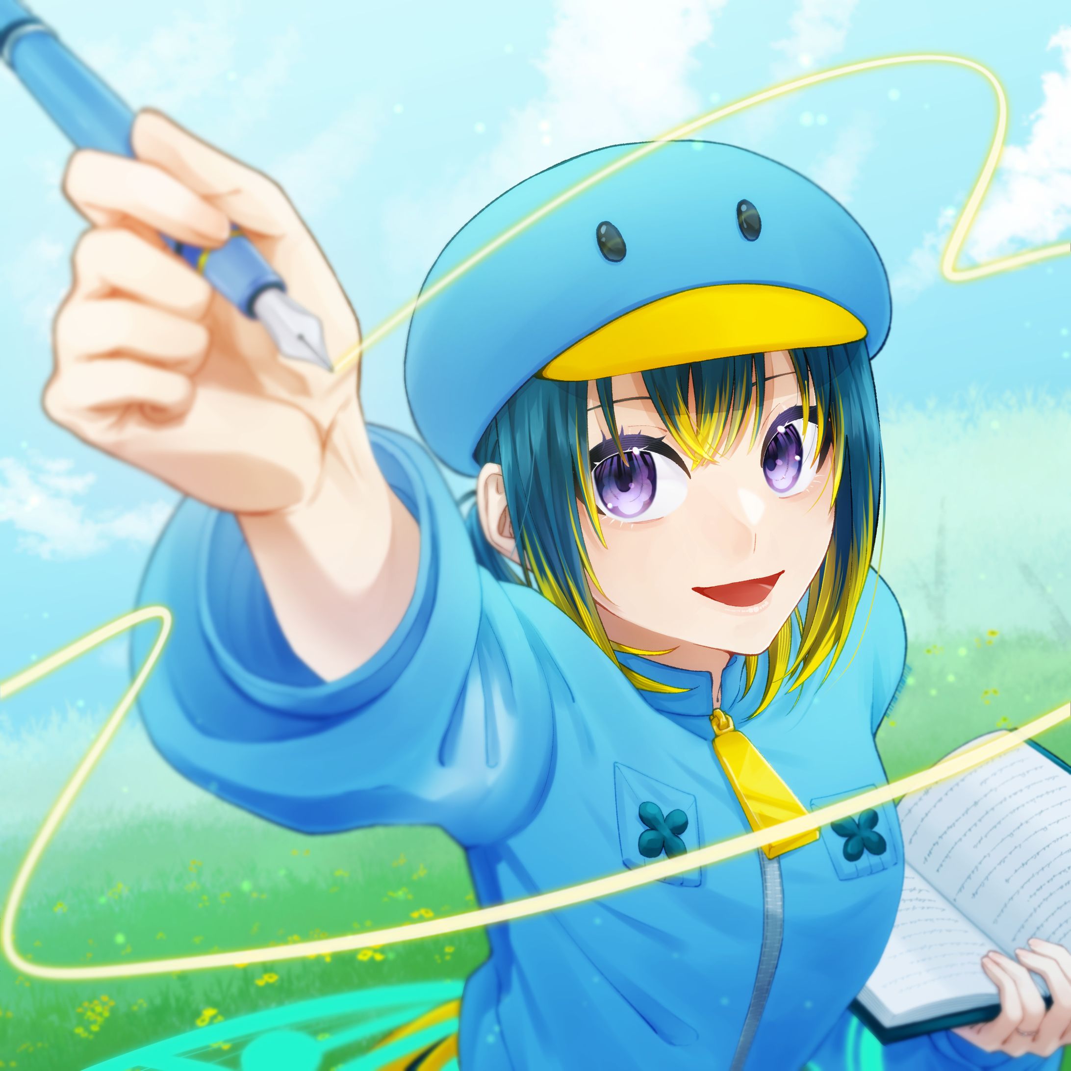 天野蒼空様/一枚絵-1