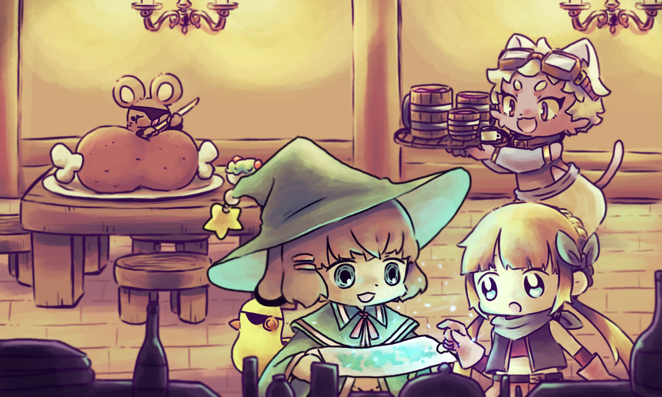 [イラスト]あみさこ様 RPG風イラスト-1
