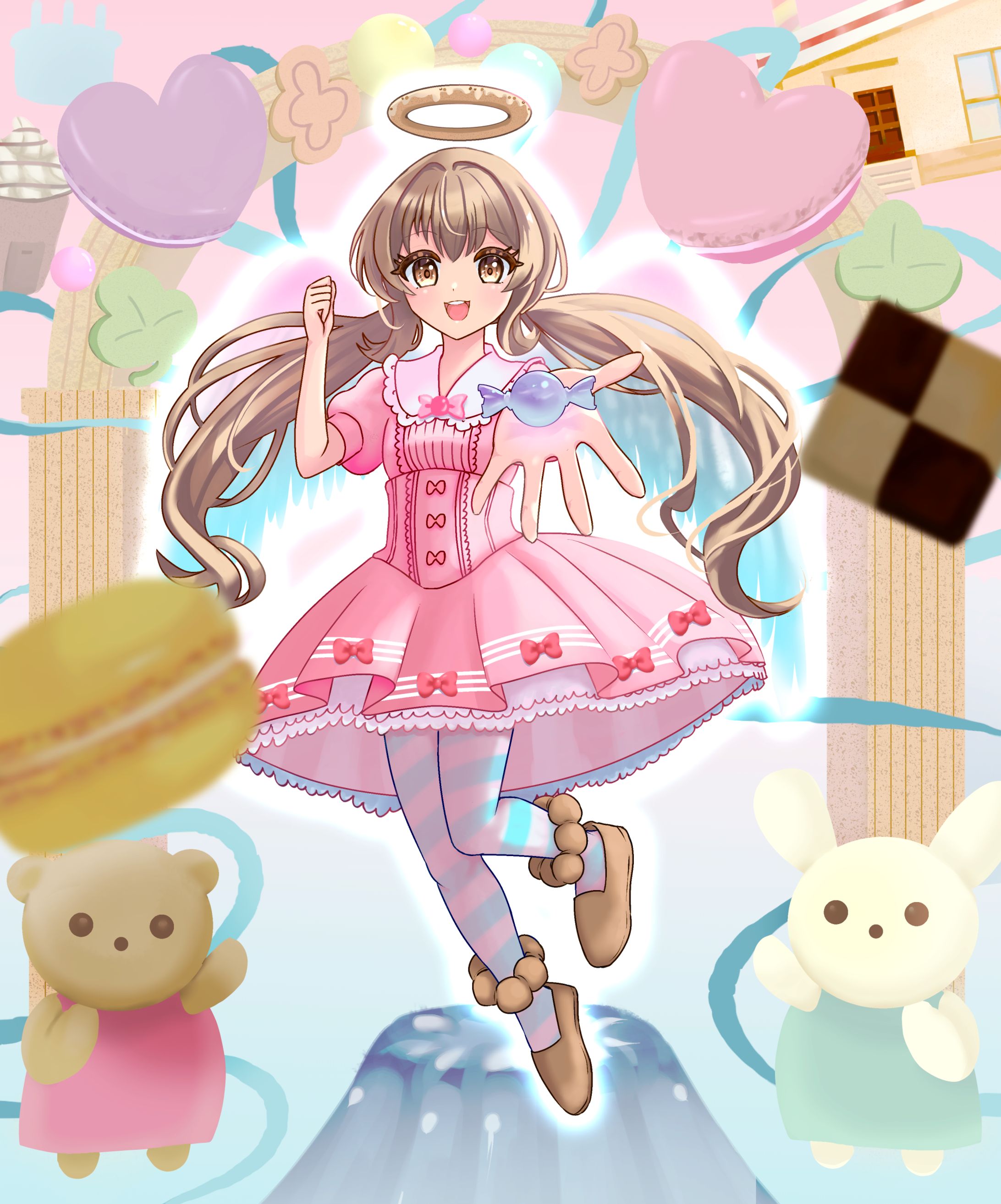 202604お題「スイート」イラスト-1