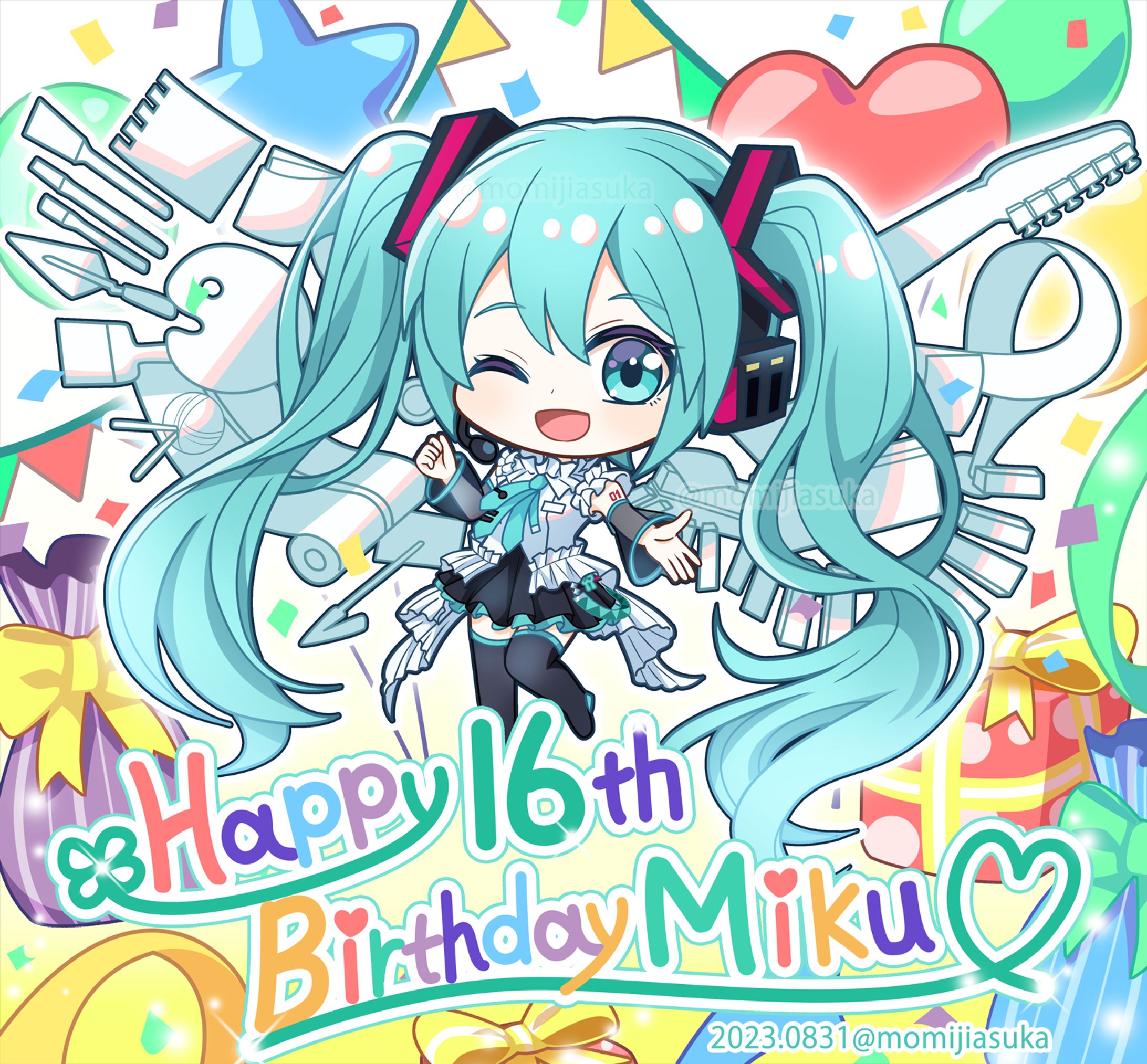 【FA】初音ミク2023年度お誕生日記念-1