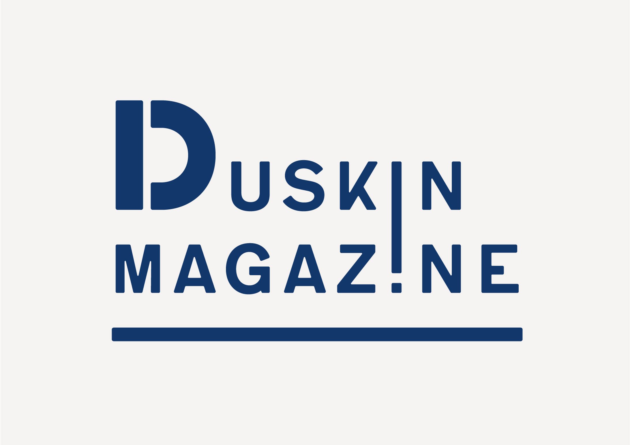 DUSKIN MAGAZINE｜ロゴタイプ-1