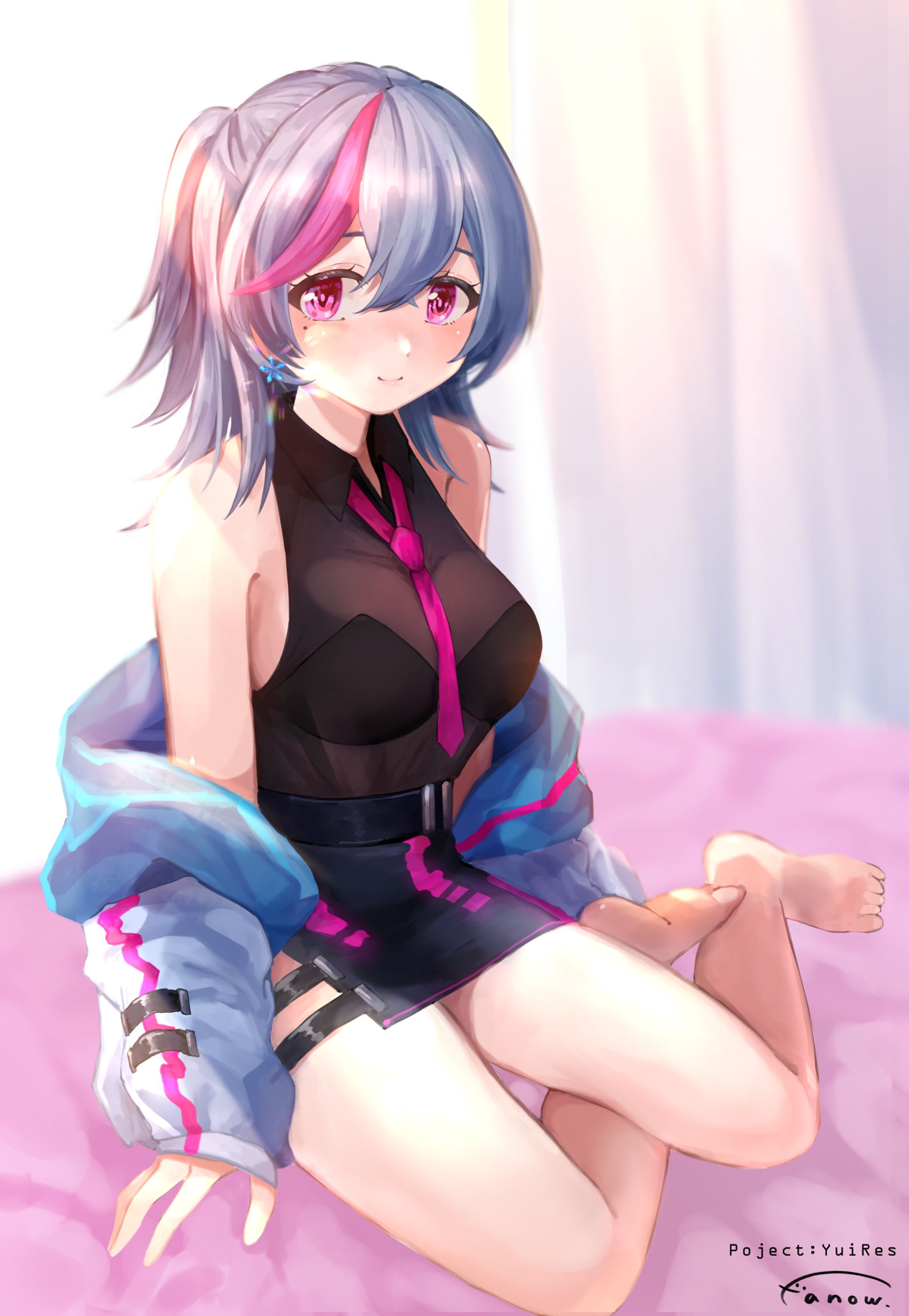 Vtuber タペストリー グッズイラスト-1