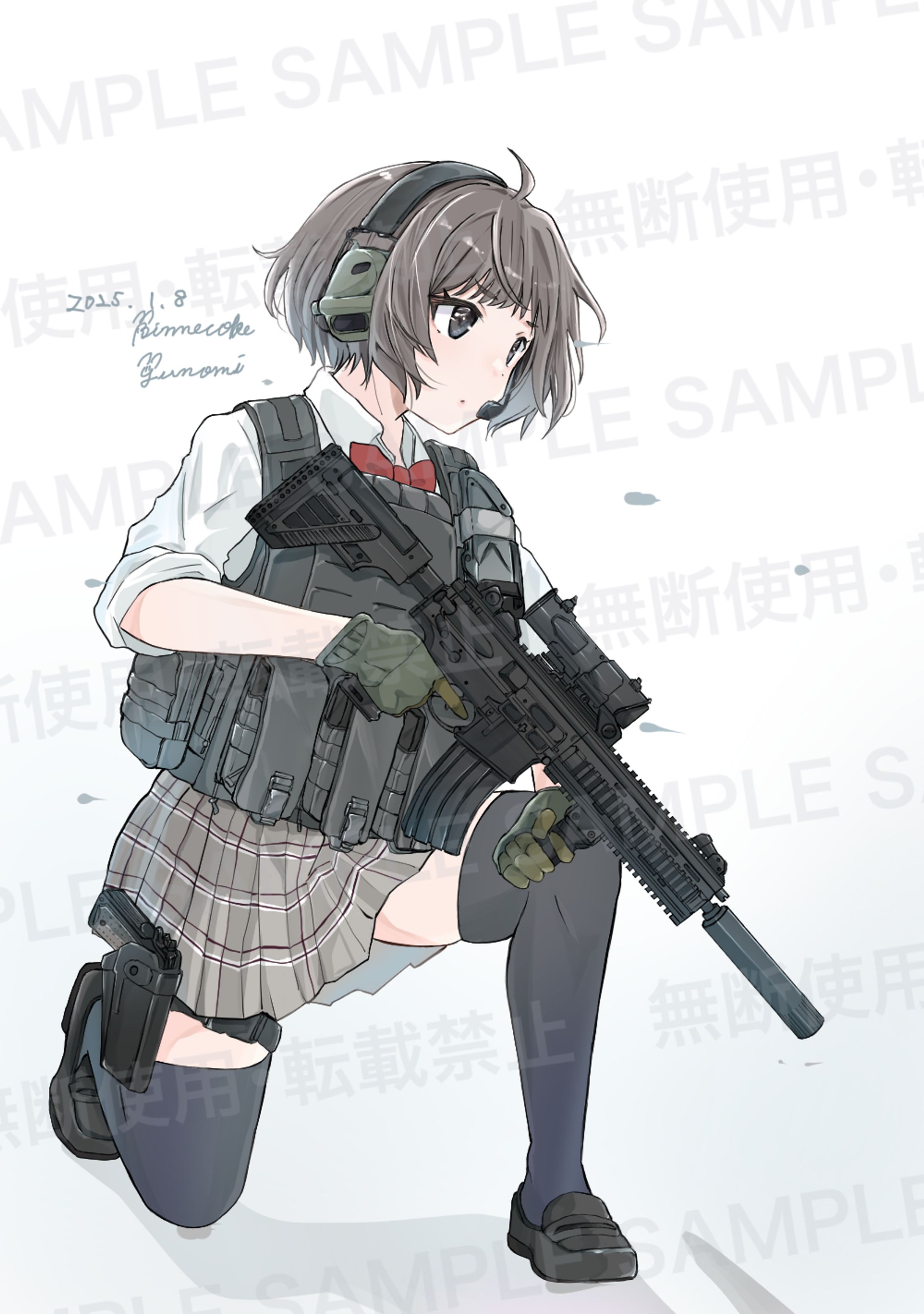 武器✖️女の子 -1