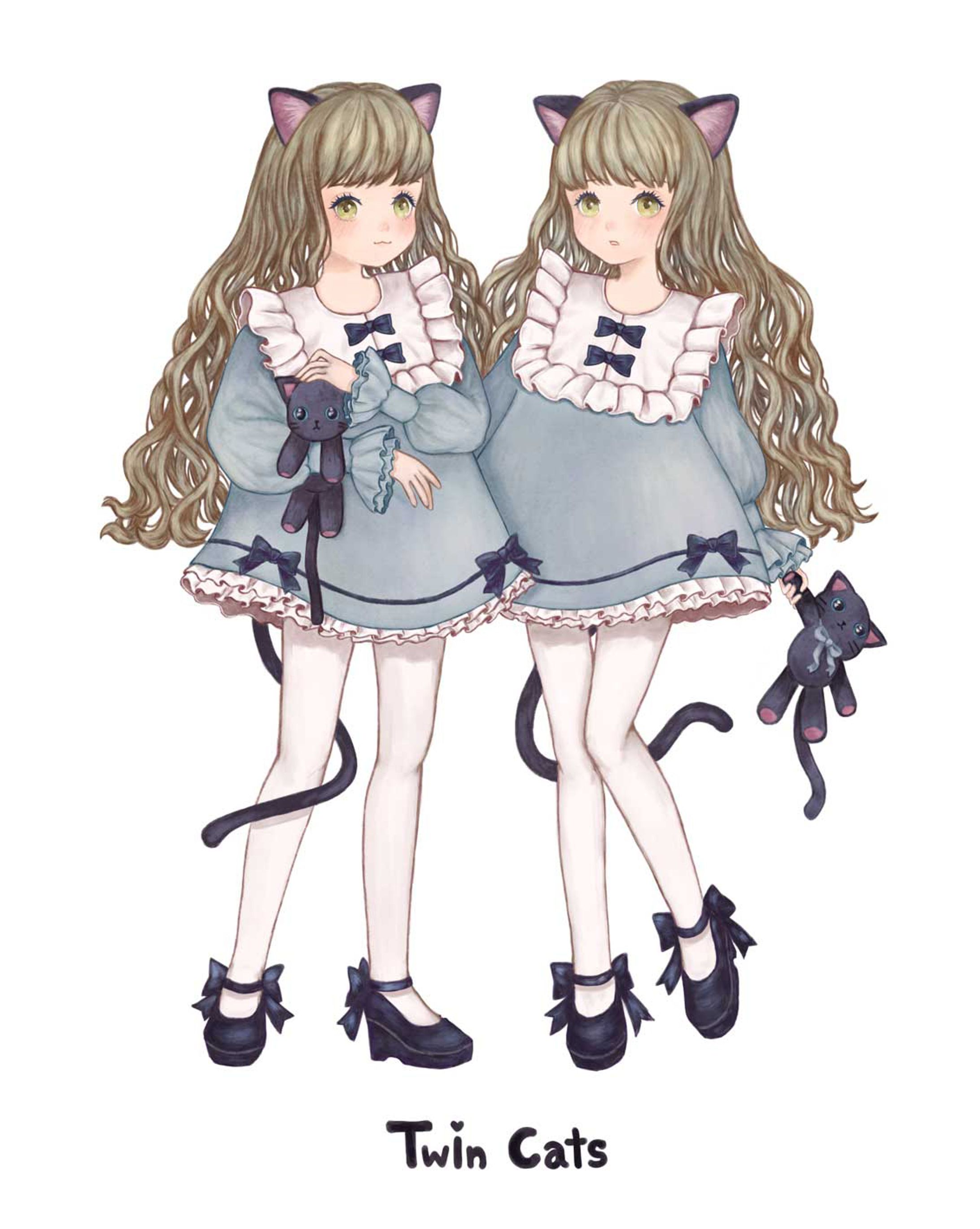 Twin Cats-1