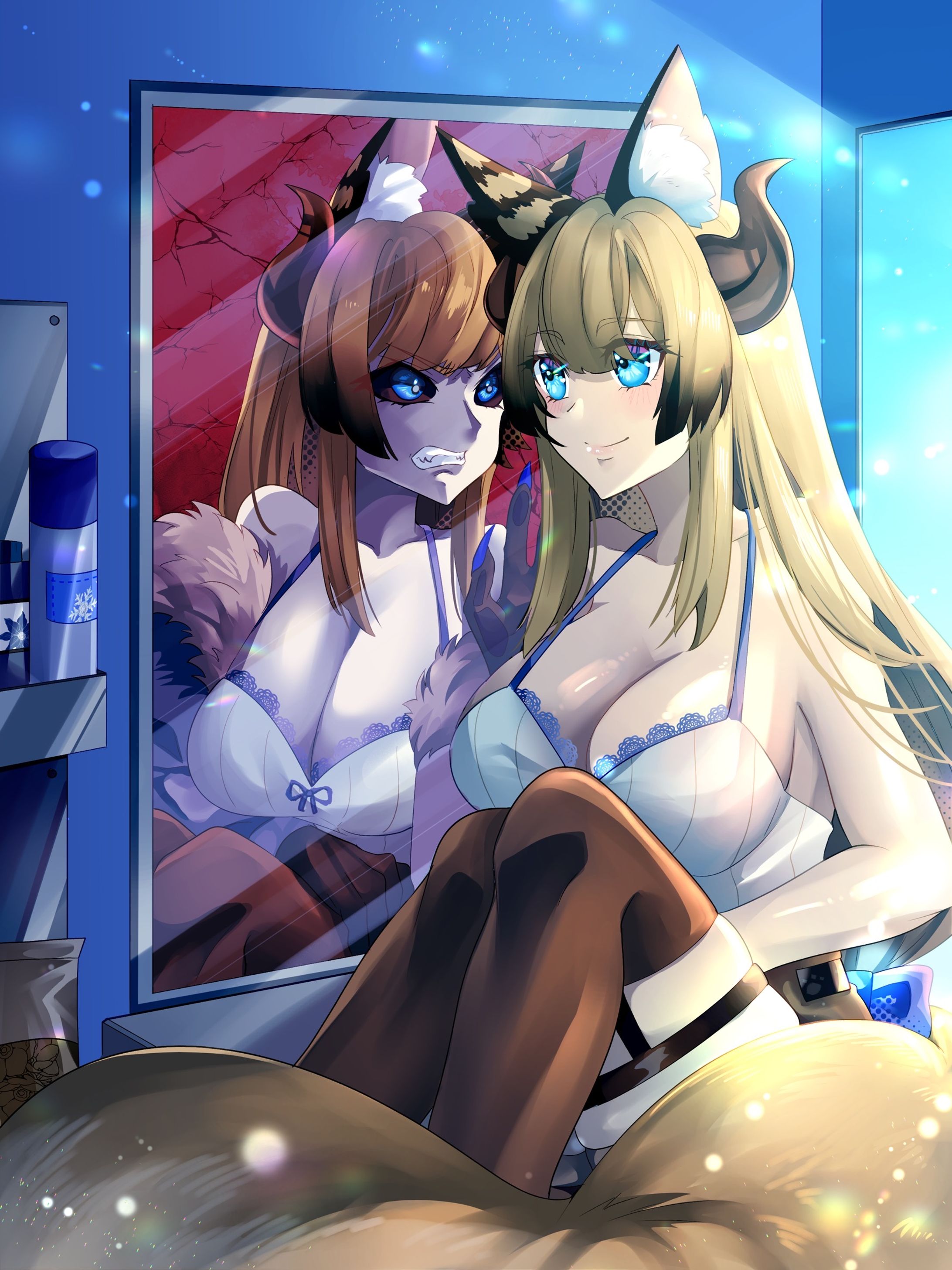 お仕事　個人Vtuber様プレゼント用イラスト-1