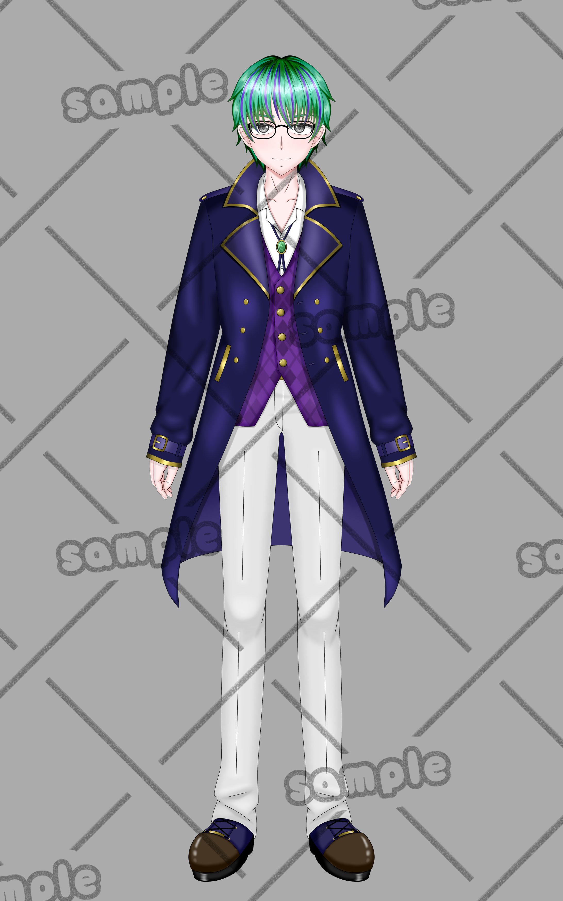 男性立ち絵-唯乃リード様--1