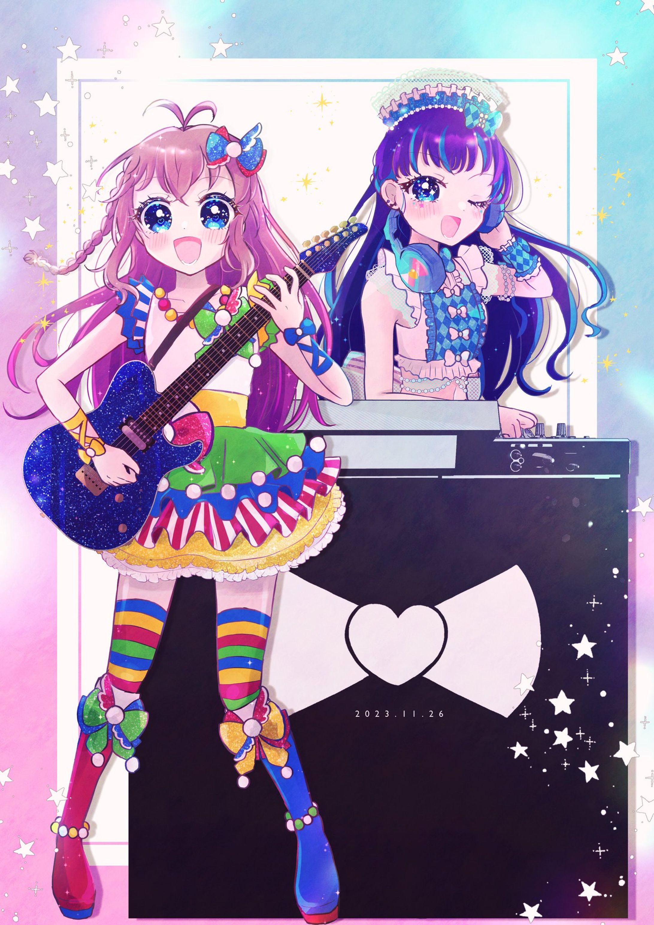 ライブ✧︎キービジュアルイラスト-1