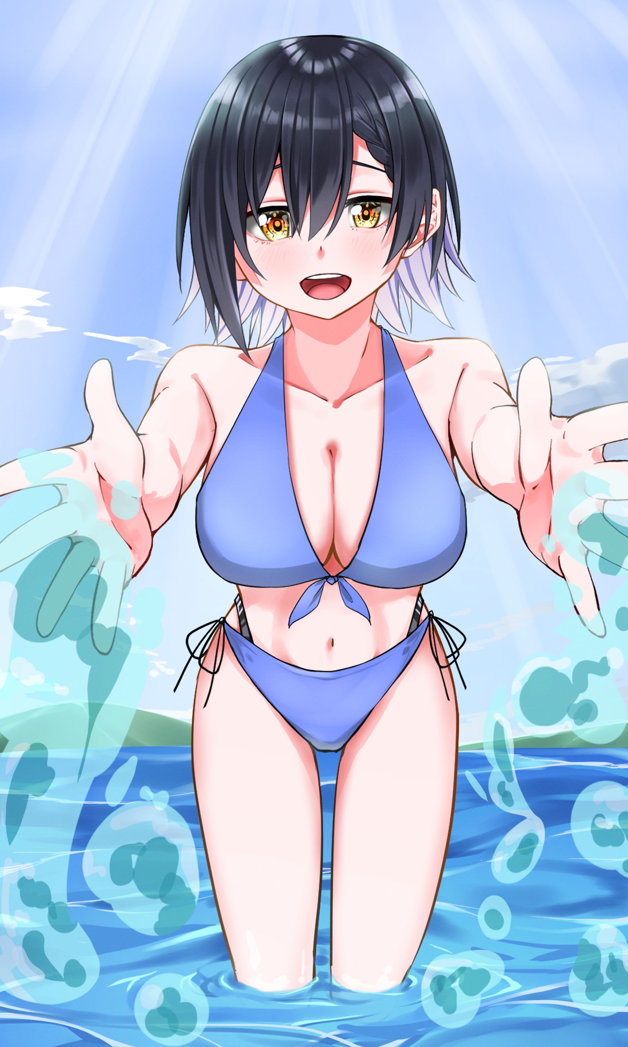 イラコン応募作品「水着」-1