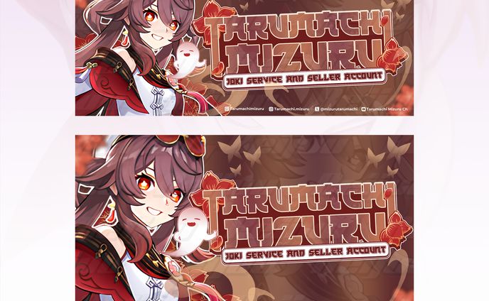 [Header Graphic Design] - Tarumachi Mizuru
