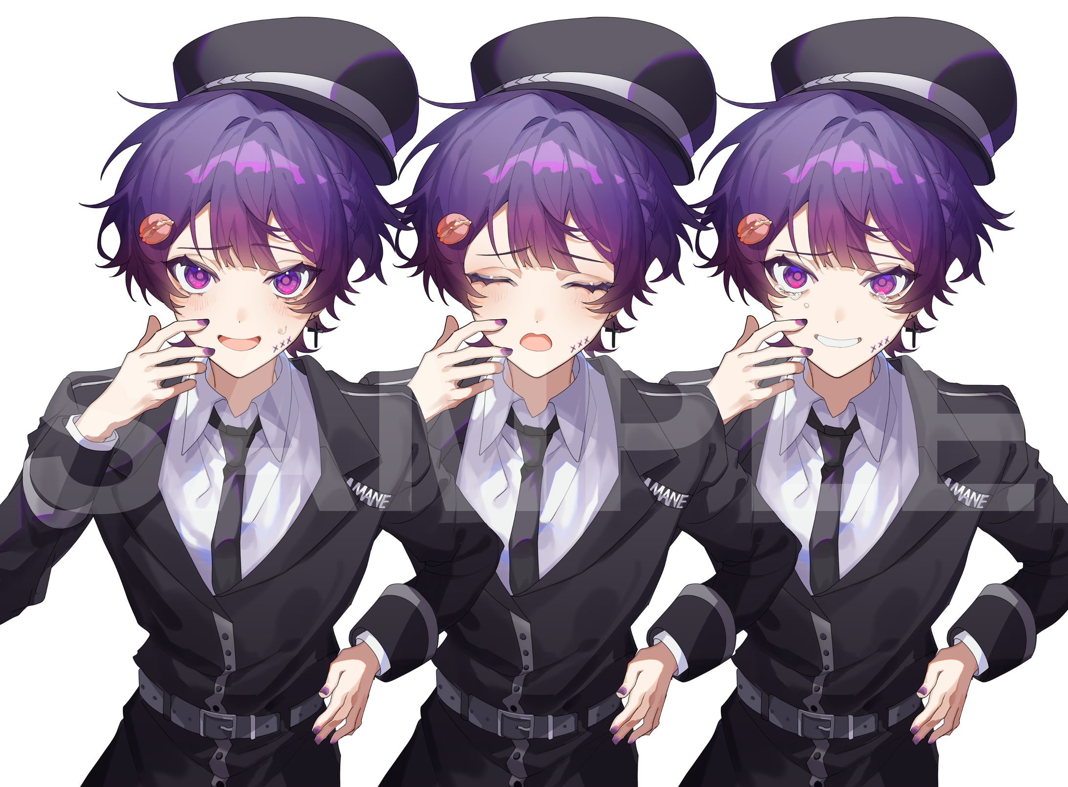 あまね様「紗痲」MVイラスト-1