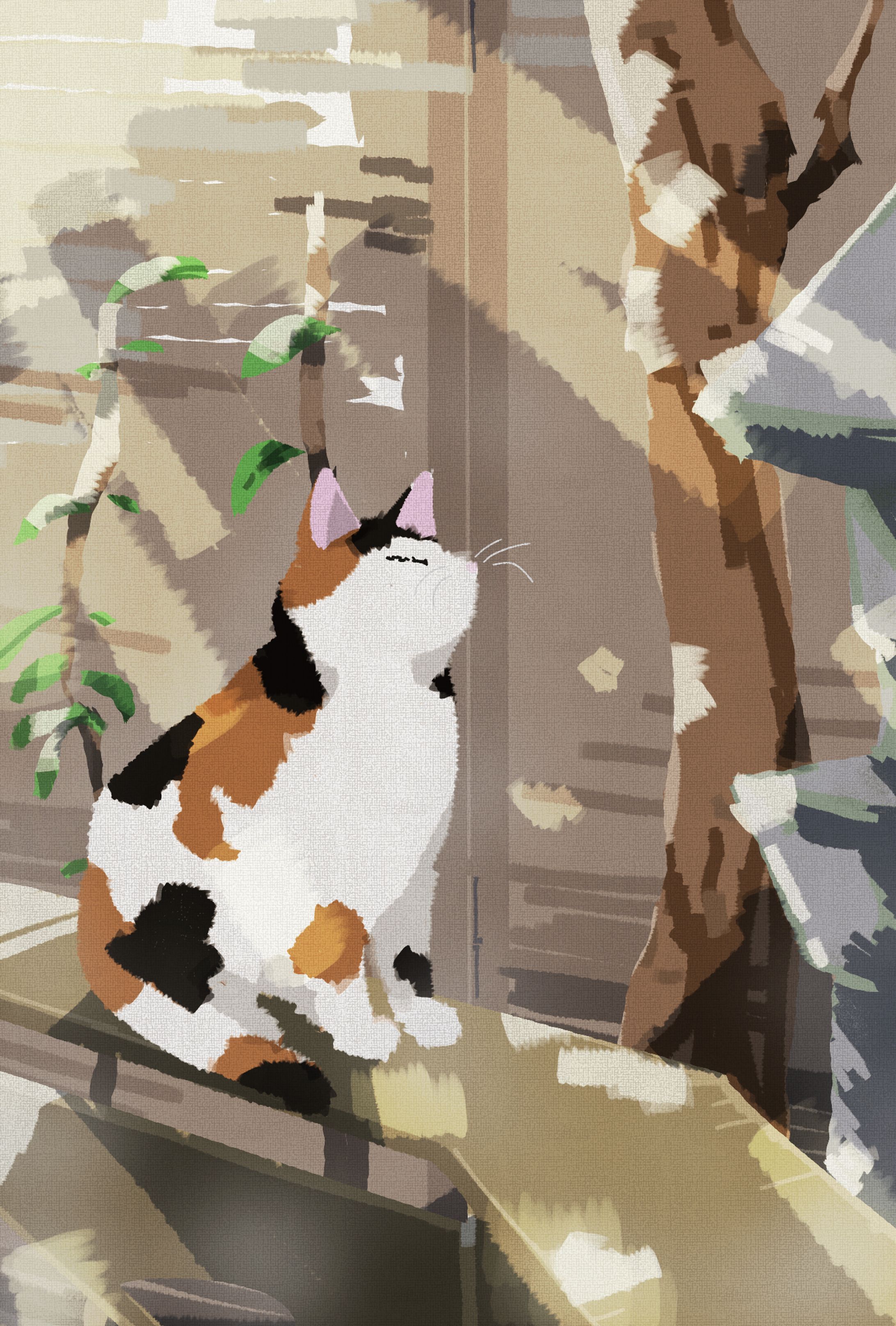 三毛猫ちゃん-1