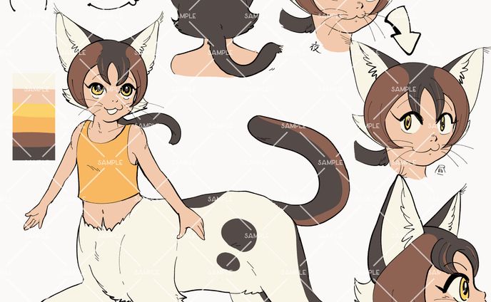 半獣化キャラクターデザイン2023