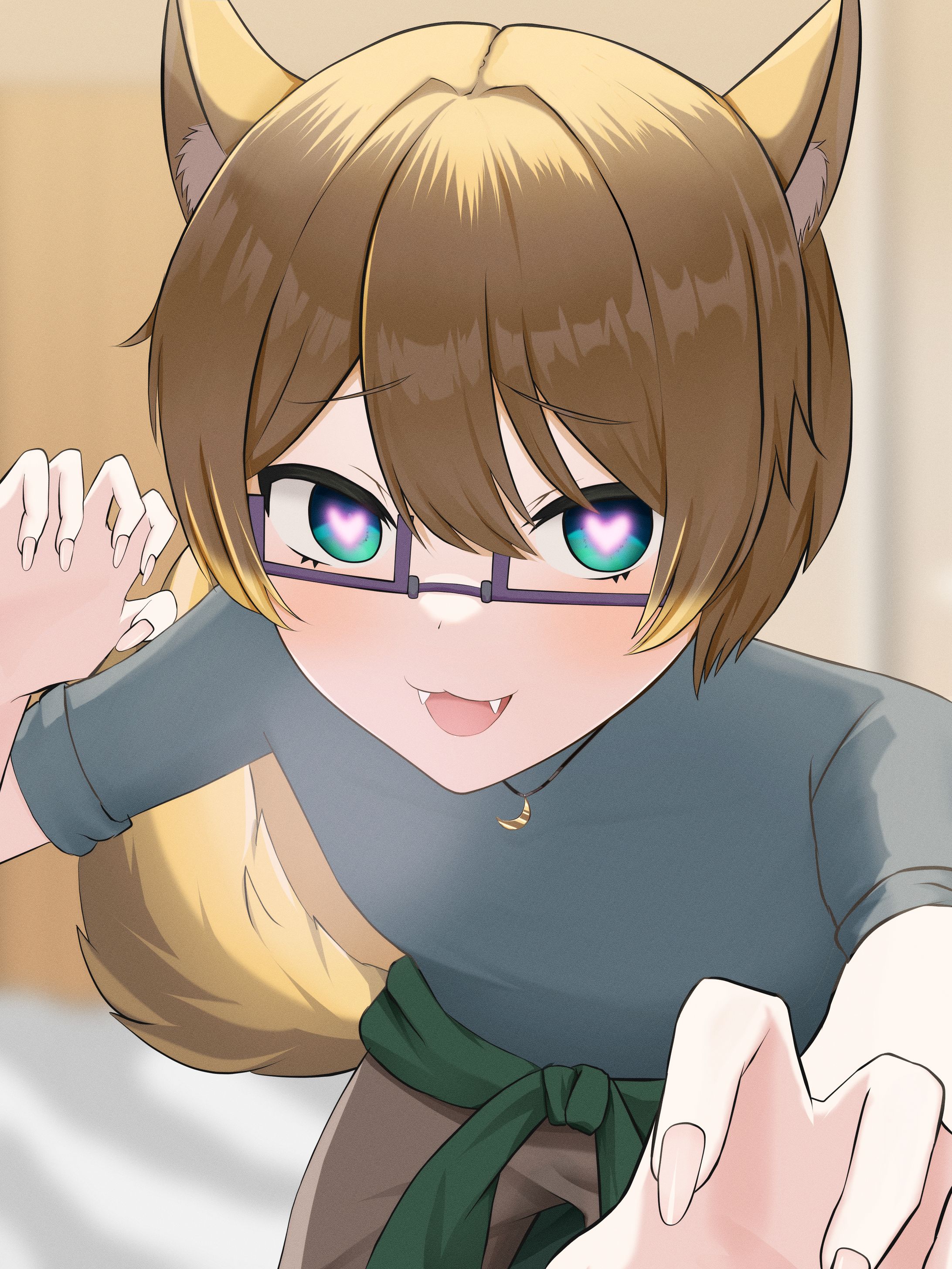 噛狼夜キキ様/2周年イラスト-1