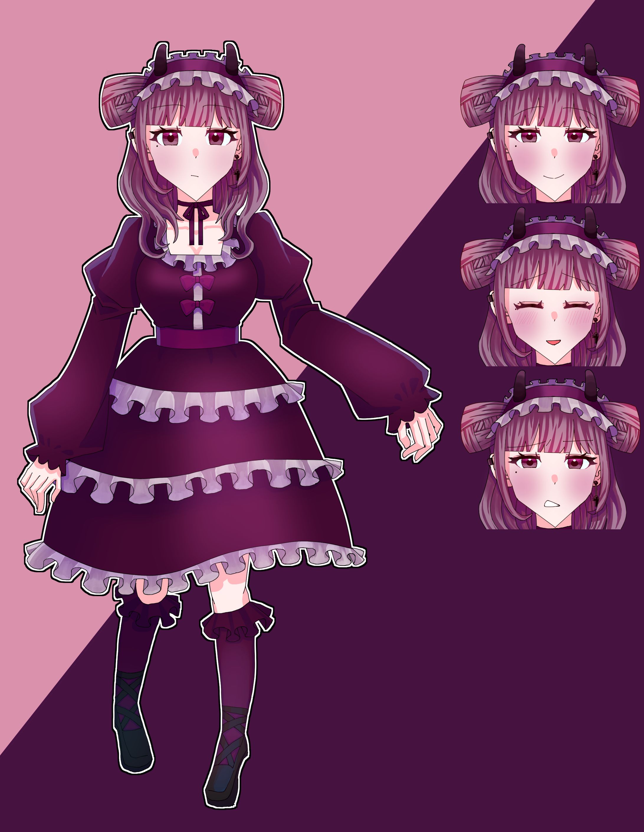 ゴスロリ立ち絵-1