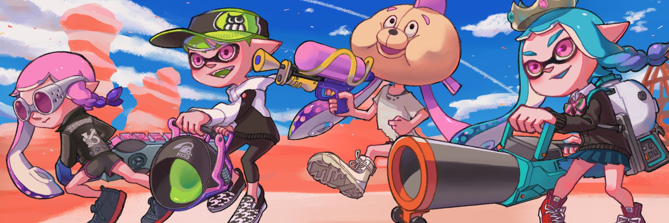 Splatoon3 大学杯 優勝イラスト-1