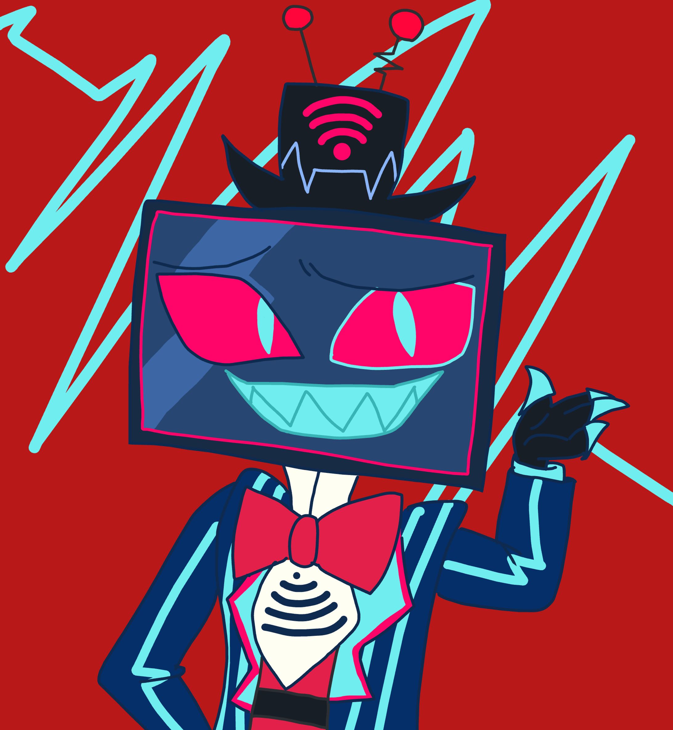 ハズビンホテル ヴォックス描いてみたかった-1