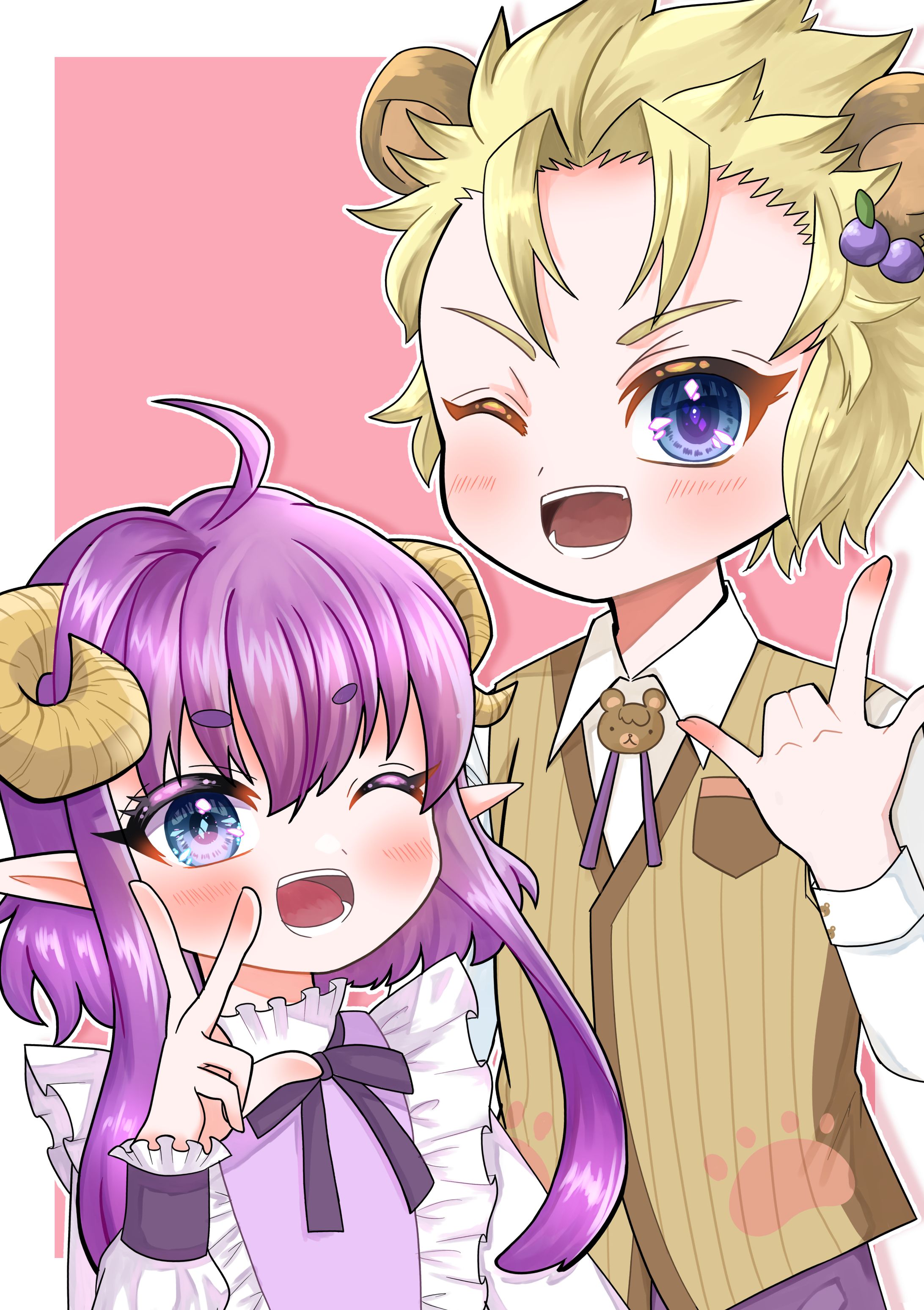 Vtuberさんイラスト-1