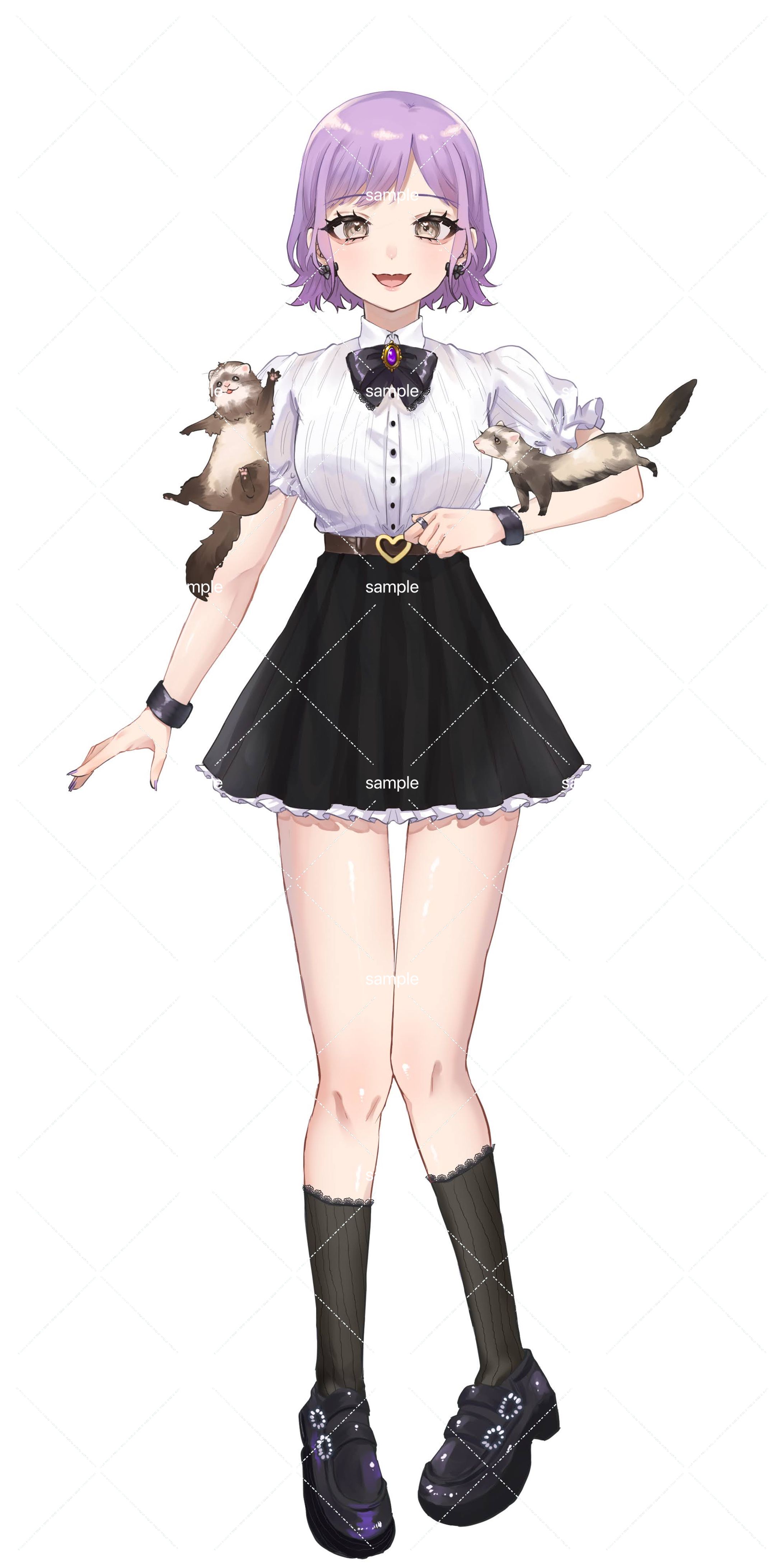 IRIAM立ち絵(女性)-1