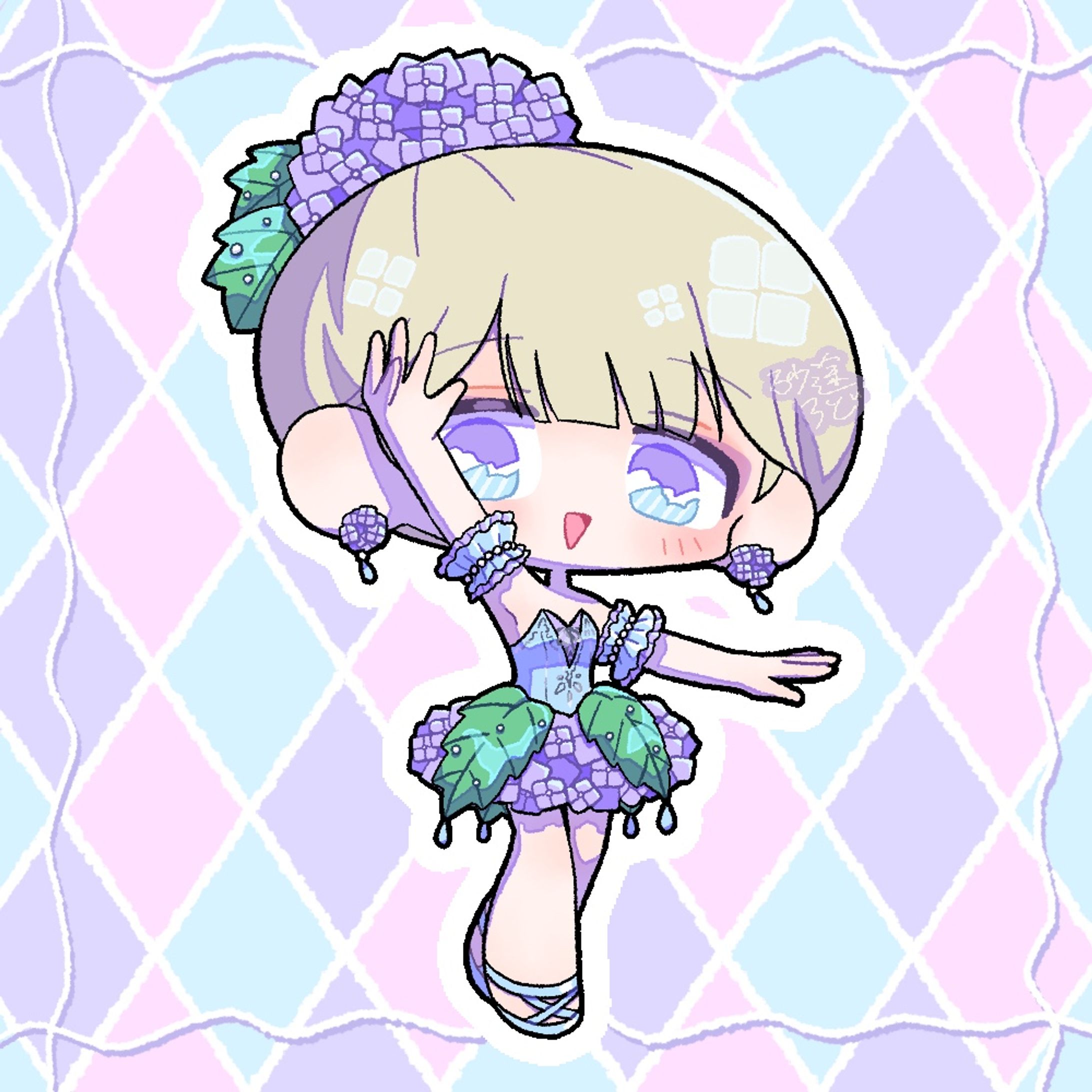 紫陽花バレリーナ-1