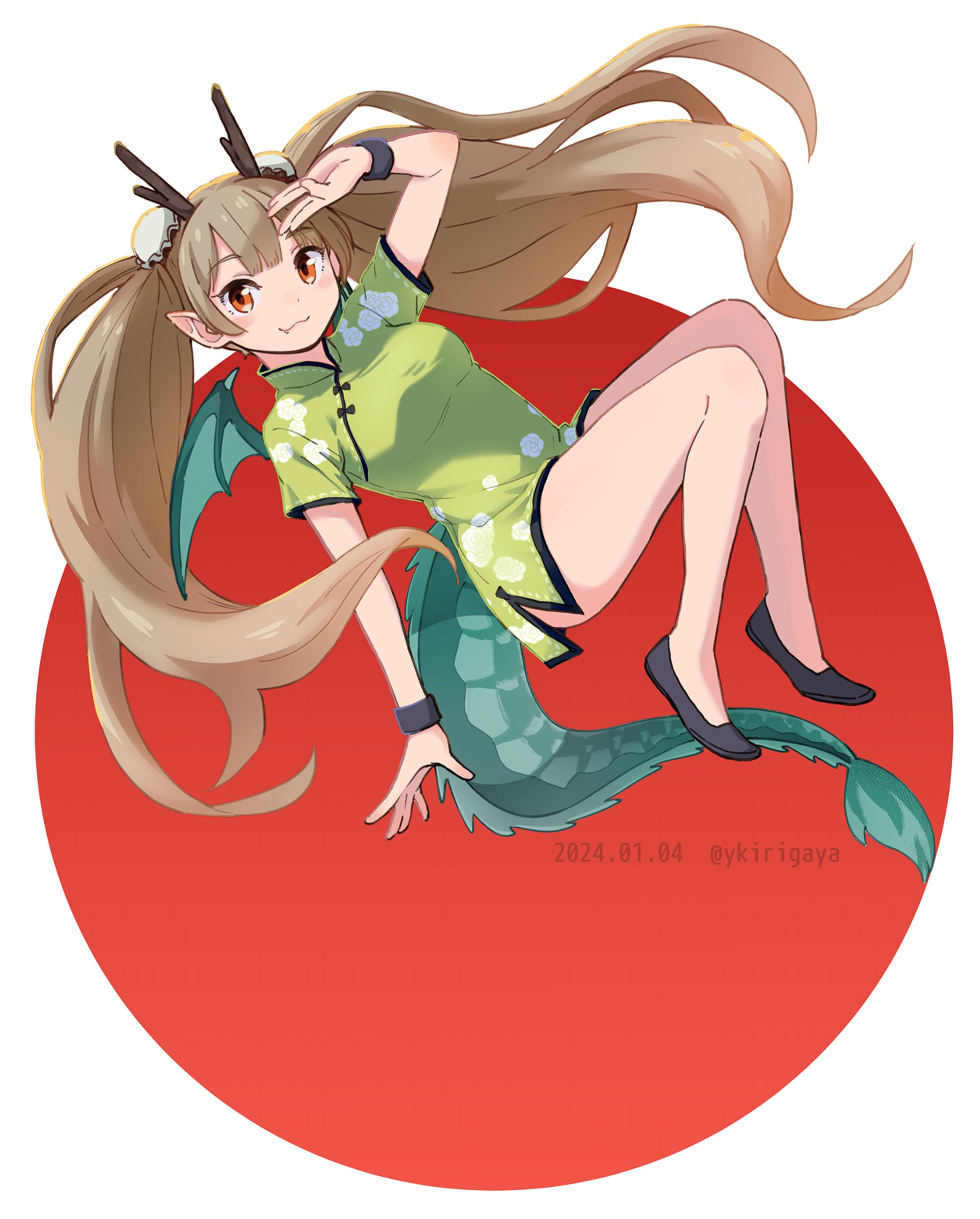 オリジナル（2024年賀絵）-1