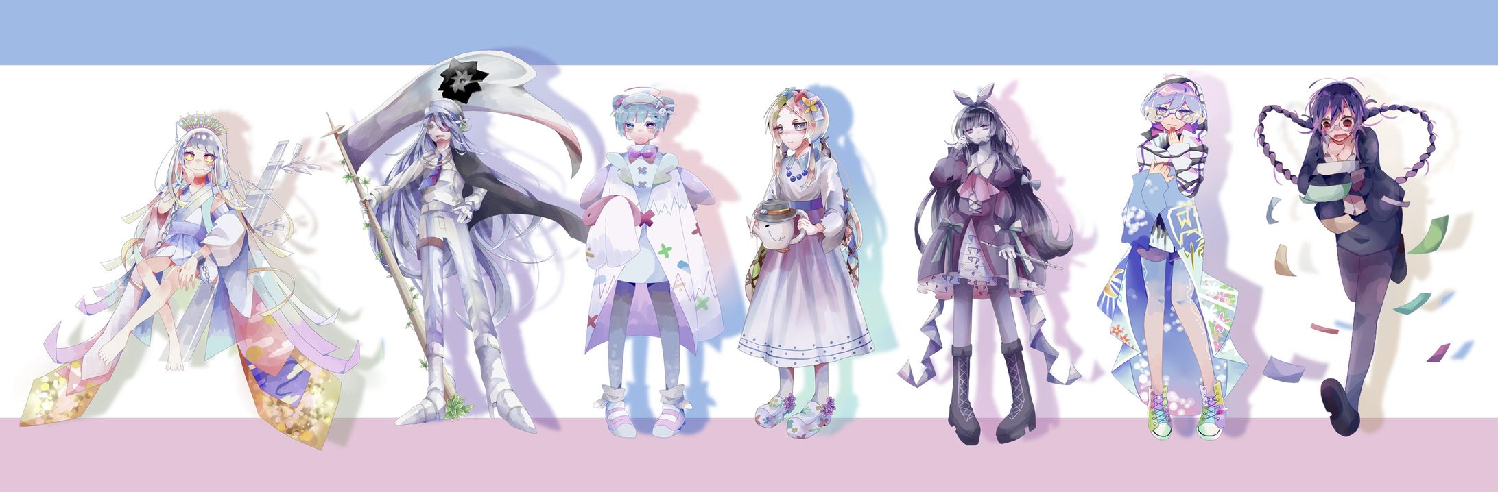 キャラクター立ち絵画像サンプル-1