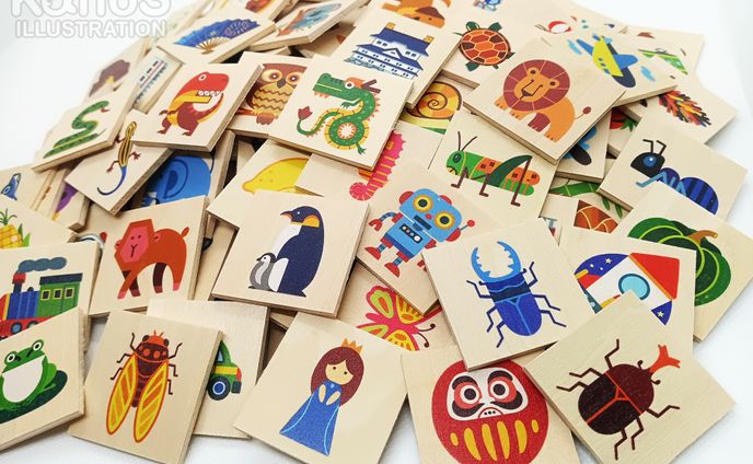 【グッズ】ネームプレートイラスト【株式会社こどものとも】